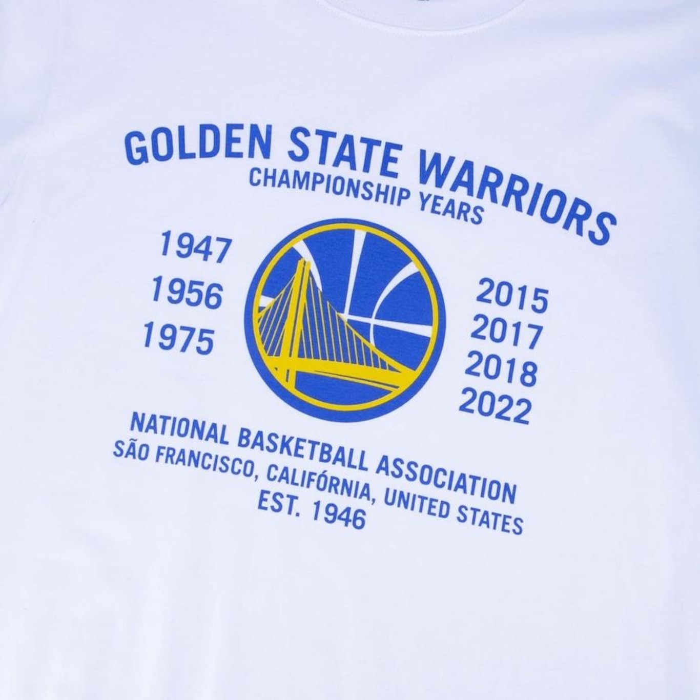 Camiseta New Era Nba Golden State Warriors All Building - Masculina - Foto 2