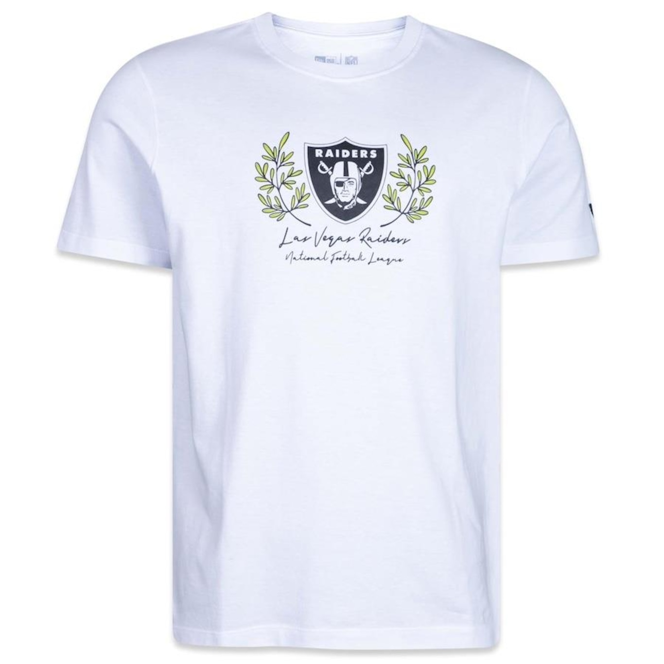 Camiseta New Era Nfl Las Vegas Raiders Rooted Nature - Masculina - Foto 1