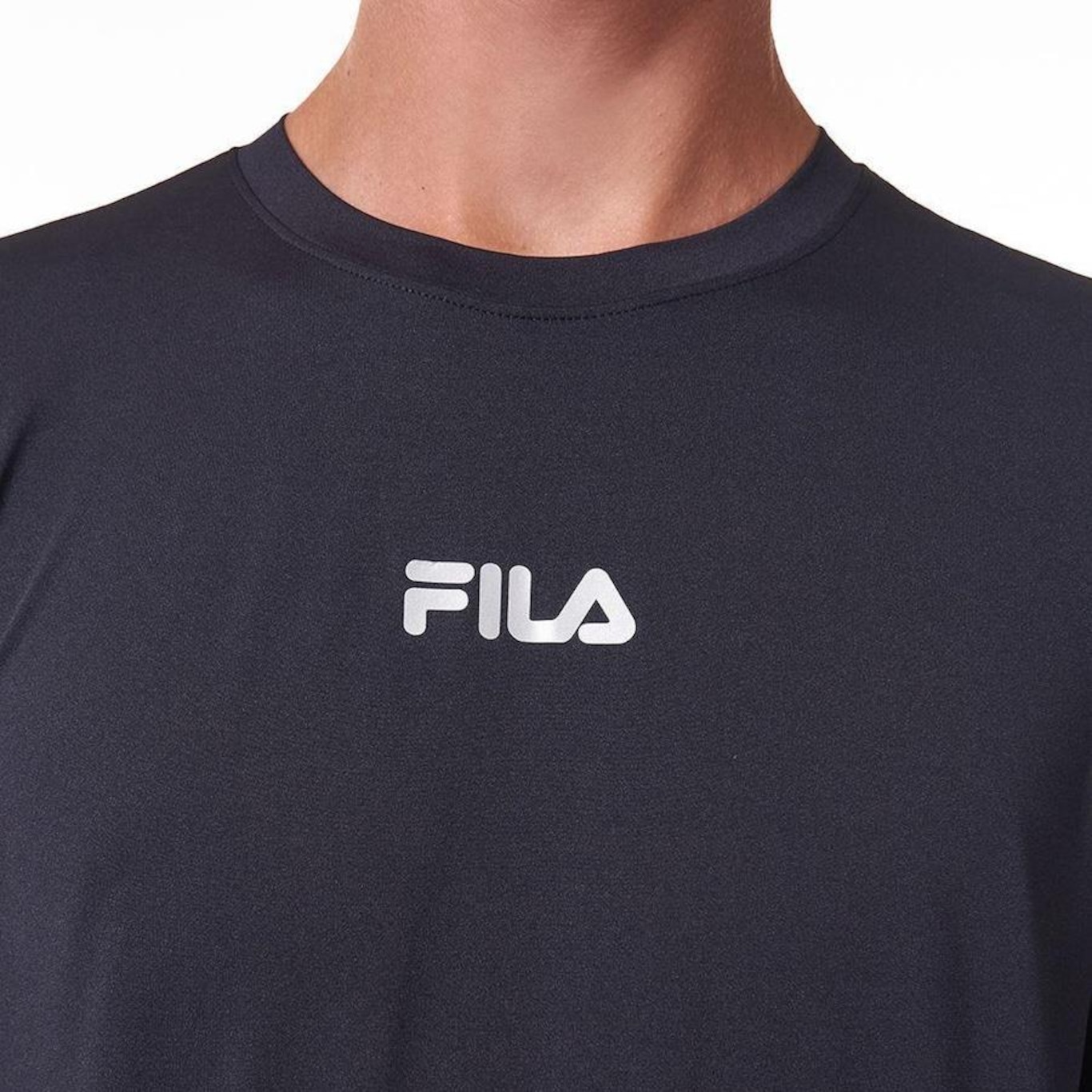 Camiseta Fila Manga Longa Sun Protect Breezy - Masculina - Foto 3