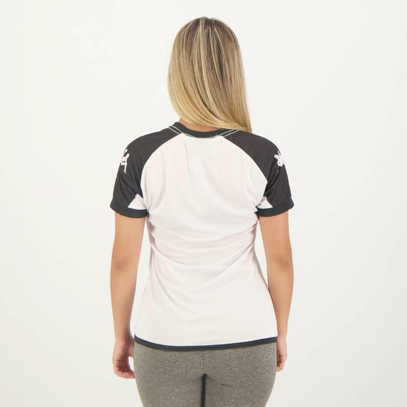 Camisa do Vasco Supporter Basic Kappa - Feminina - Foto 4