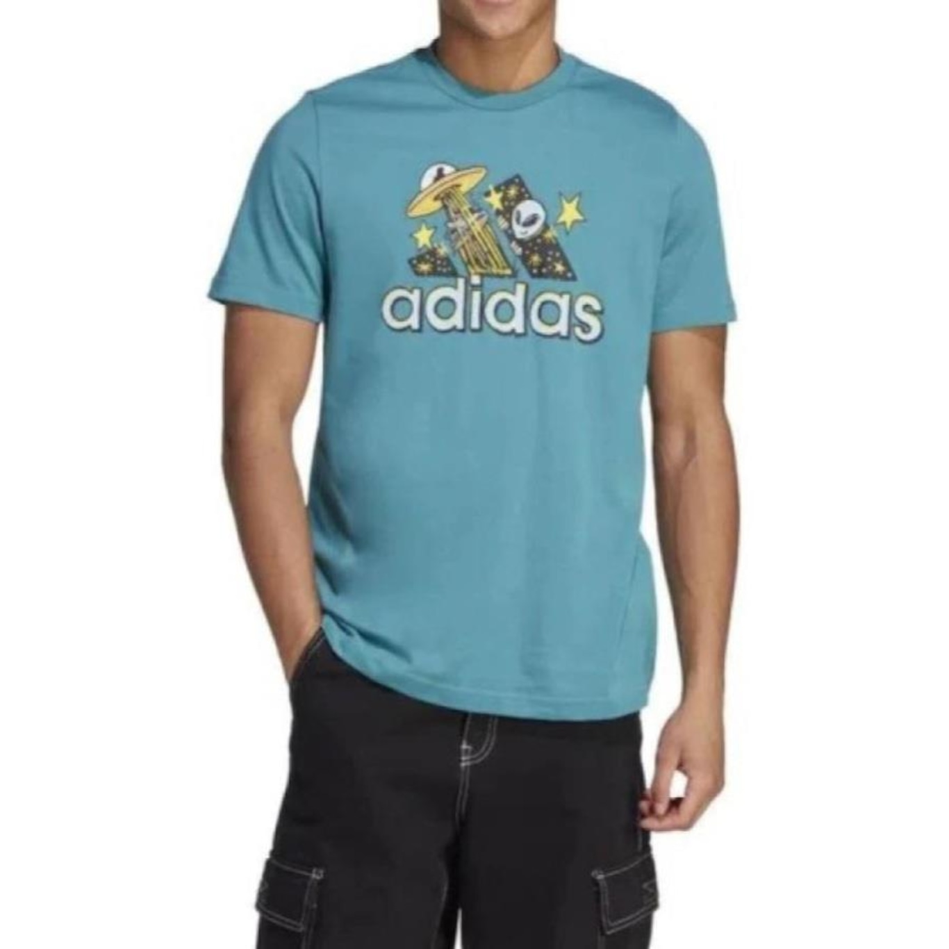 Camiseta Adidas Yoga - masculino - verde, Adidas, Camisetas, VERDE