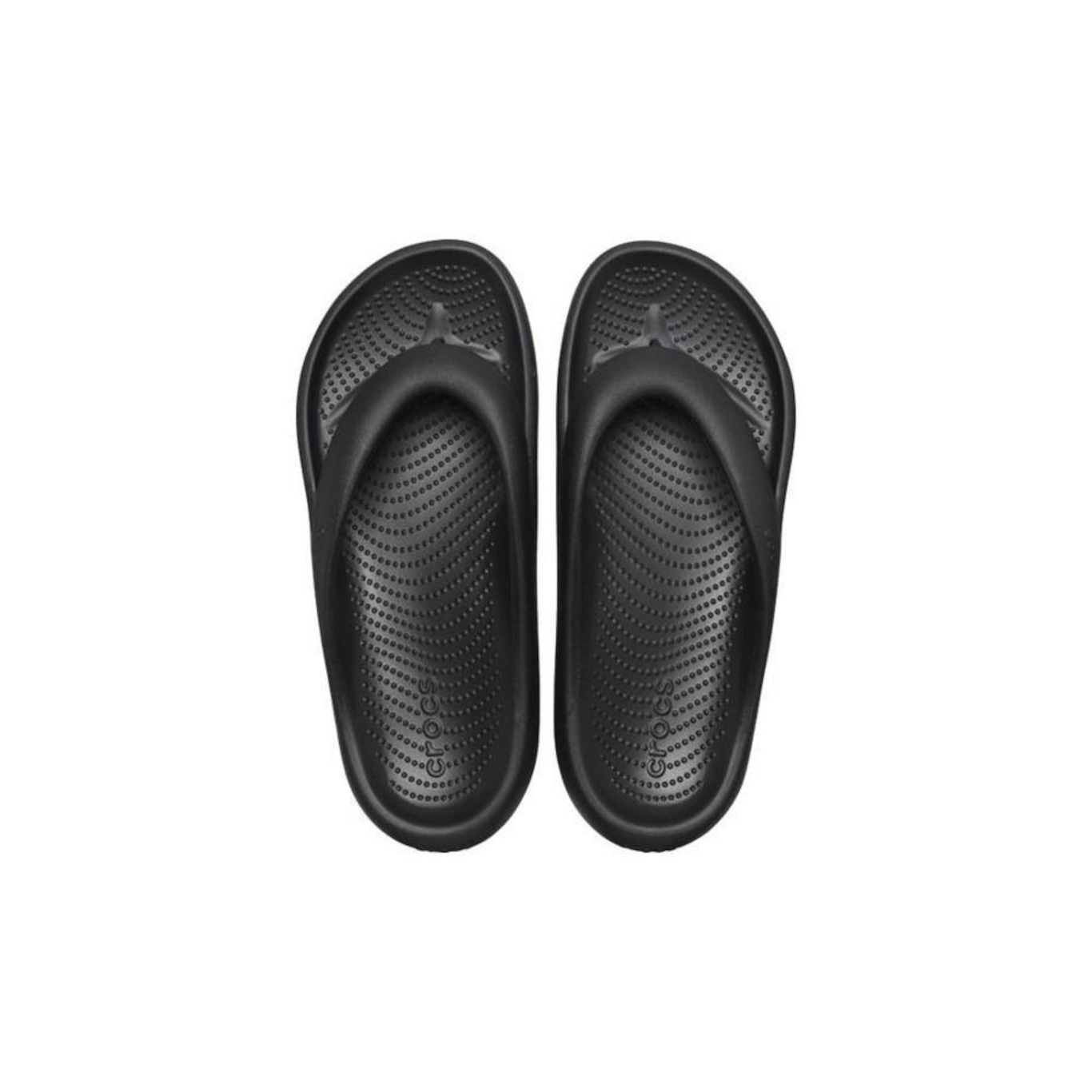 Chinelo Crocs Mellow Flip Black - Unissex - Foto 6