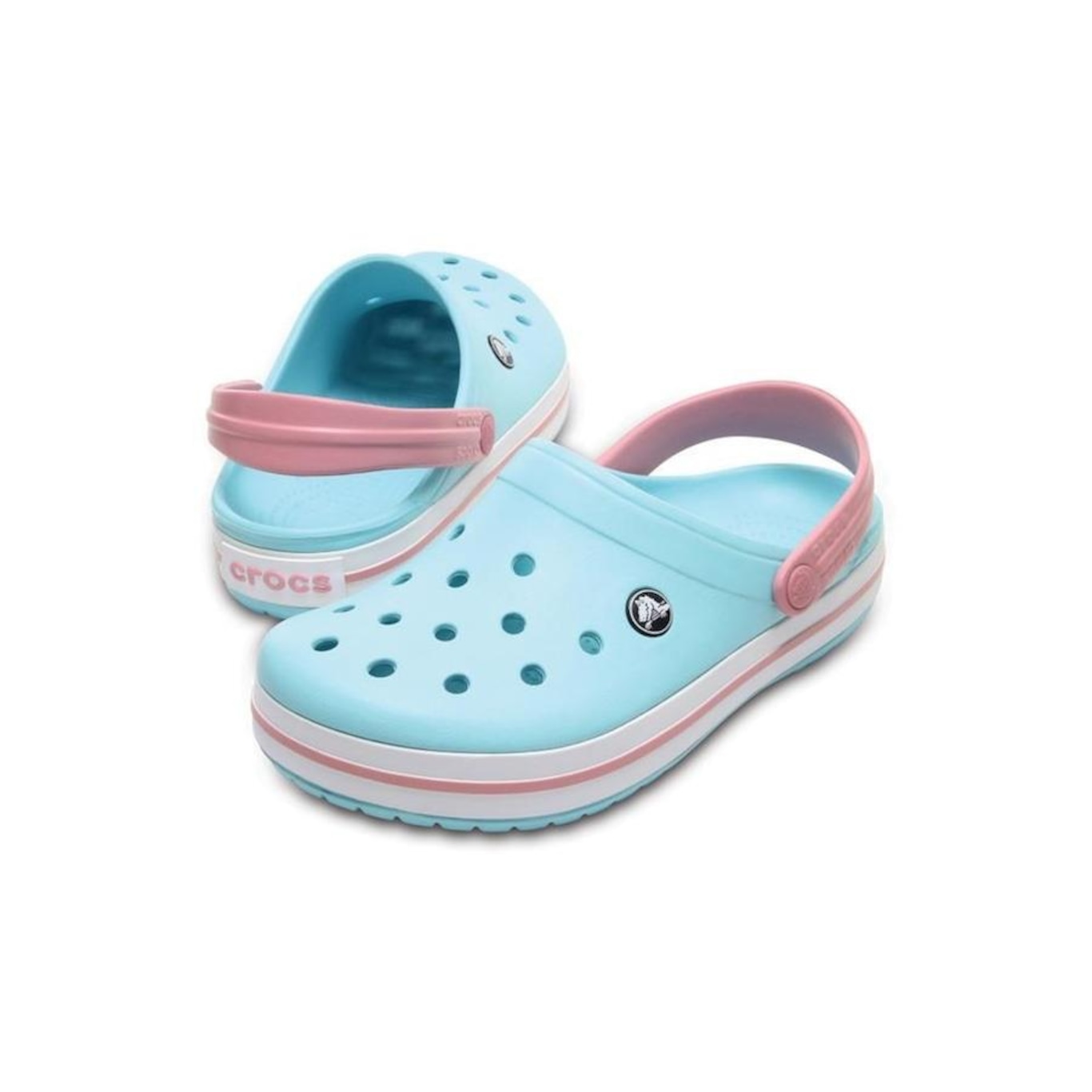 Sandália Crocs Crocband Ice - Unissex - Foto 1