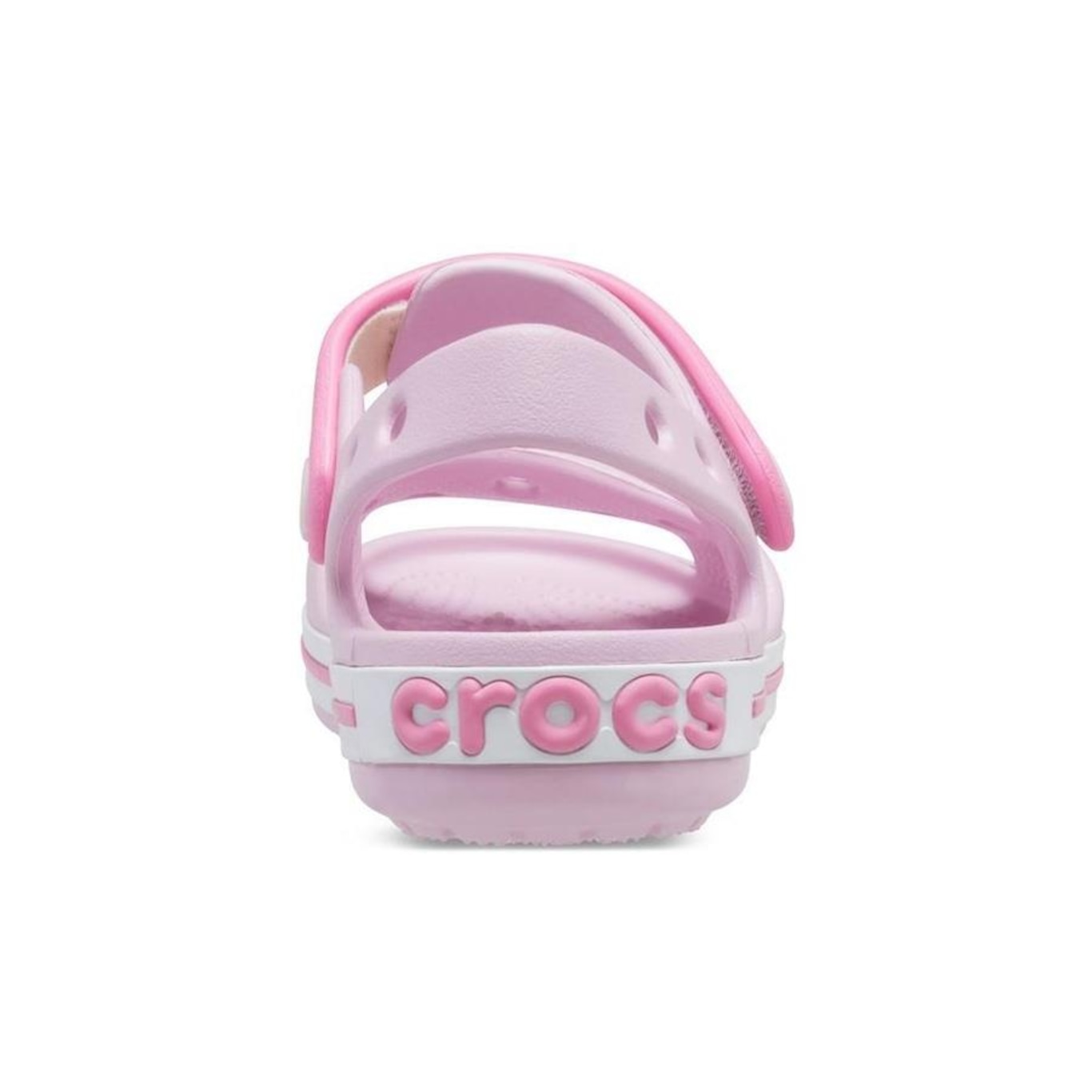 Sandália Crocs Crocband Sandal Kids Ballerina - Infantil - Foto 2