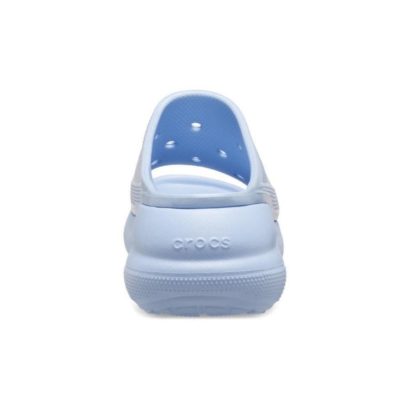 Sandália Crocs Crush Meta Pearl Slide Blue Calcite - Feminino - Foto 6