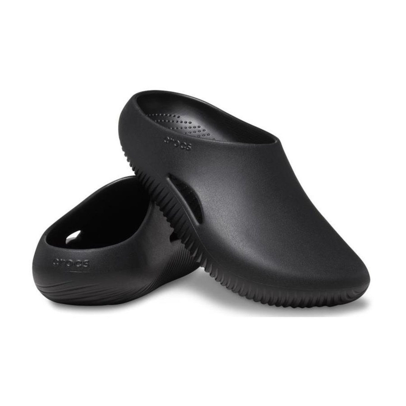 Sandália Crocs Mellow Clog Black - Unissex - Foto 2