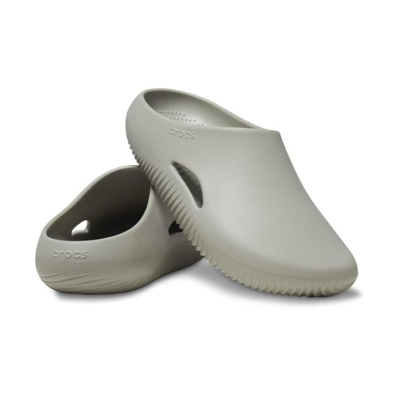 Sandália Crocs Mellow Clog Elephant - Unissex - Foto 1