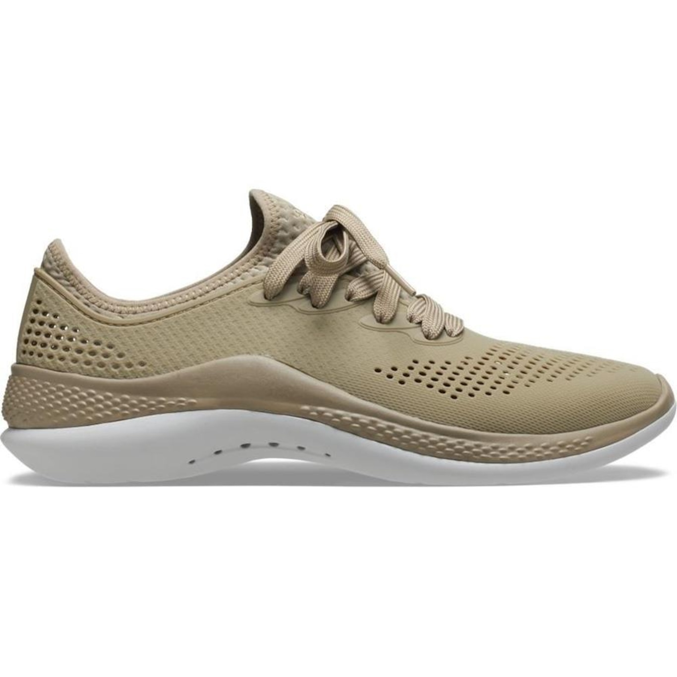 Tênis Crocs Literide? 360 Pacer Khaki - Unissex - Foto 2