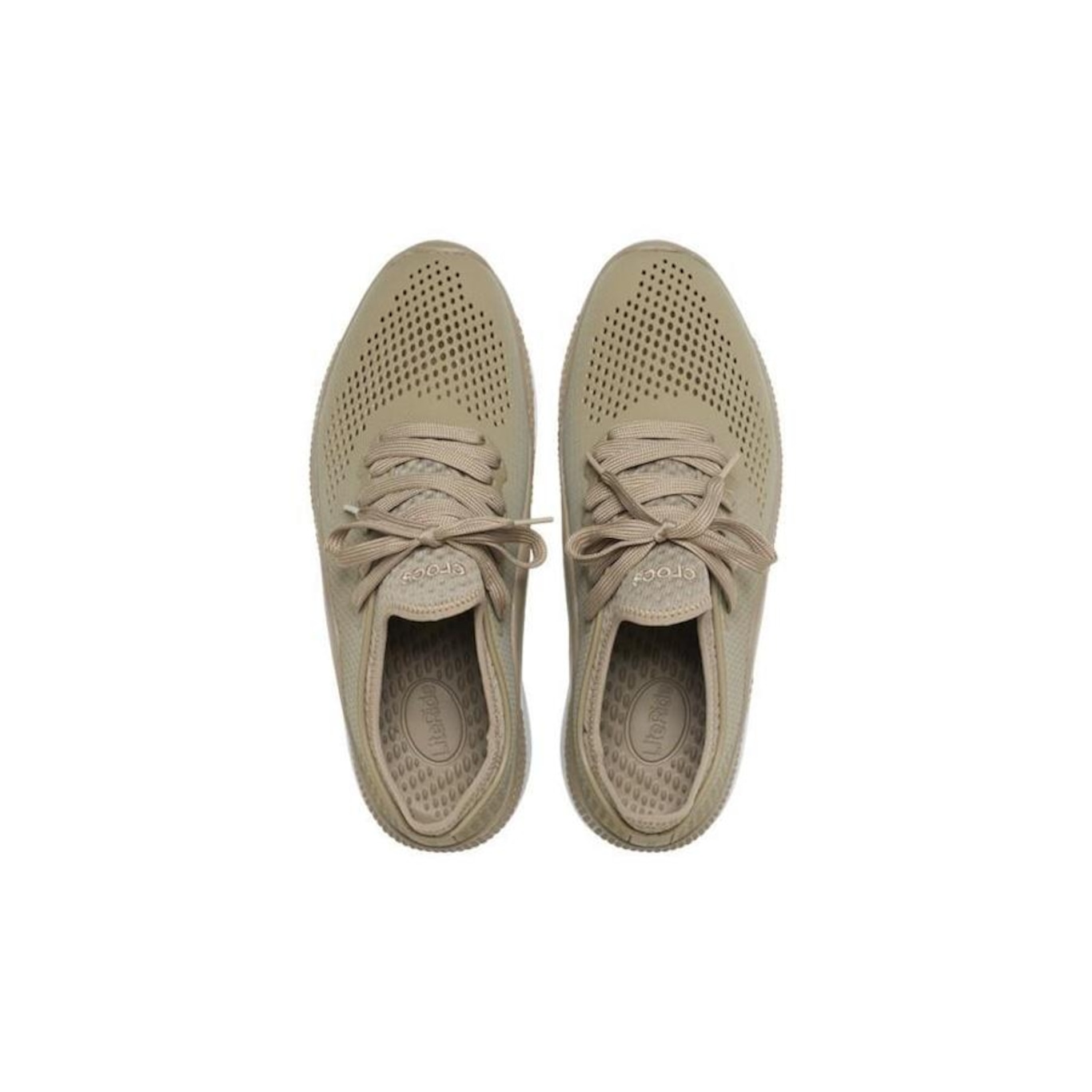 Tênis Crocs Literide? 360 Pacer Khaki - Unissex - Foto 3