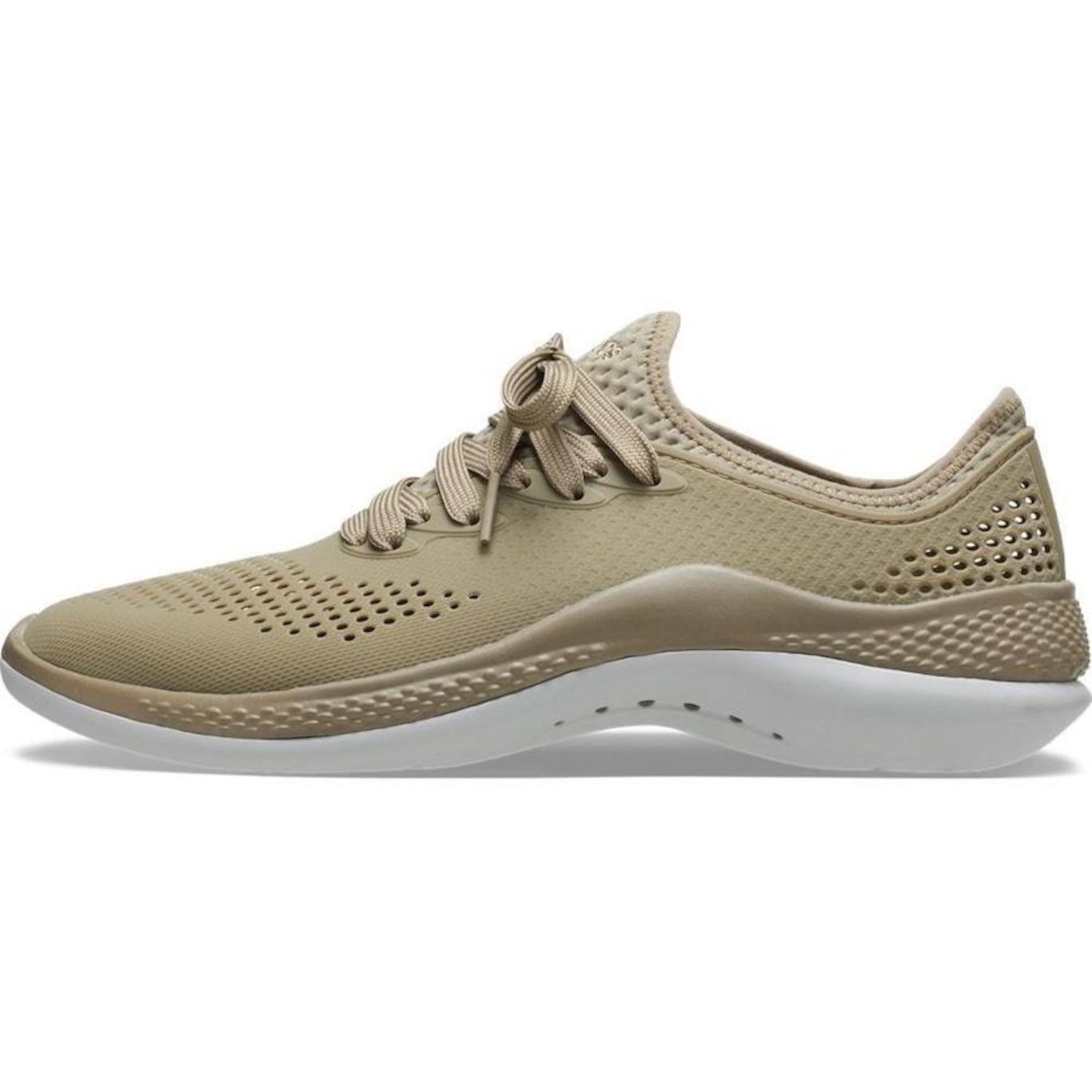 Tênis Crocs Literide? 360 Pacer Khaki - Unissex - Foto 5