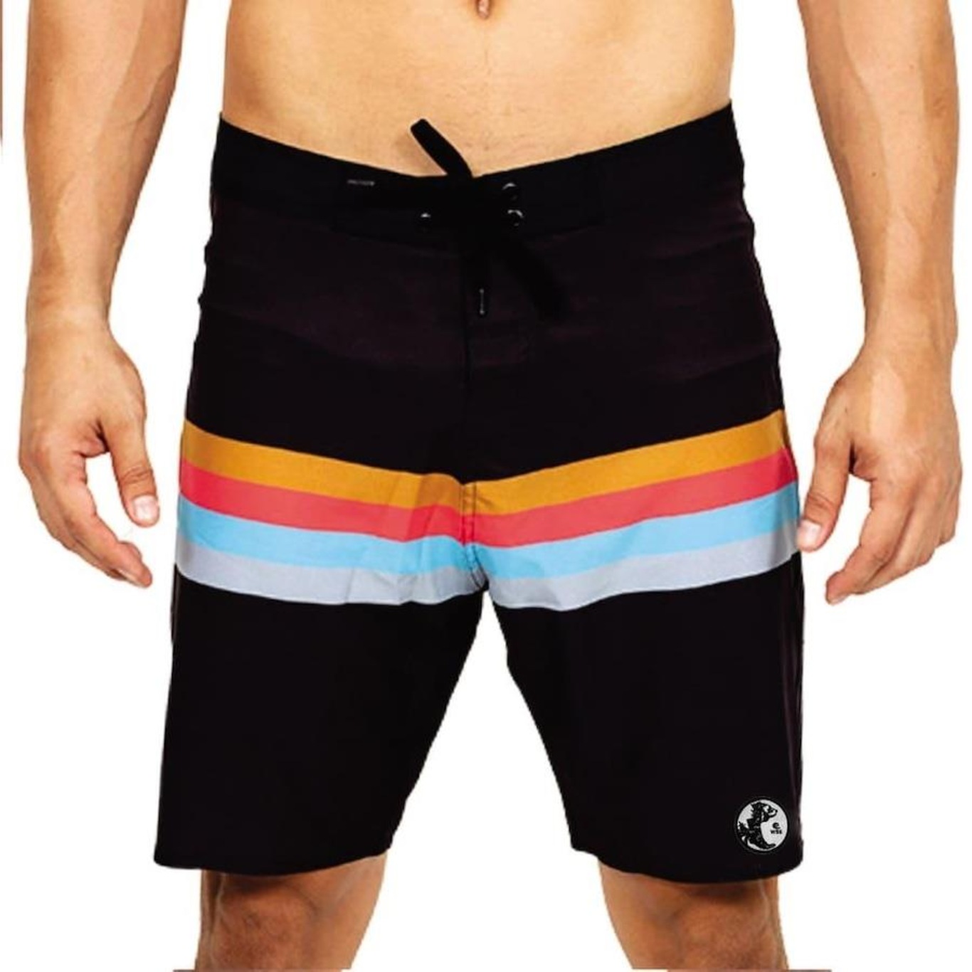 Bermuda Quickfit Wss Stripe Cali - Masculina - Foto 1