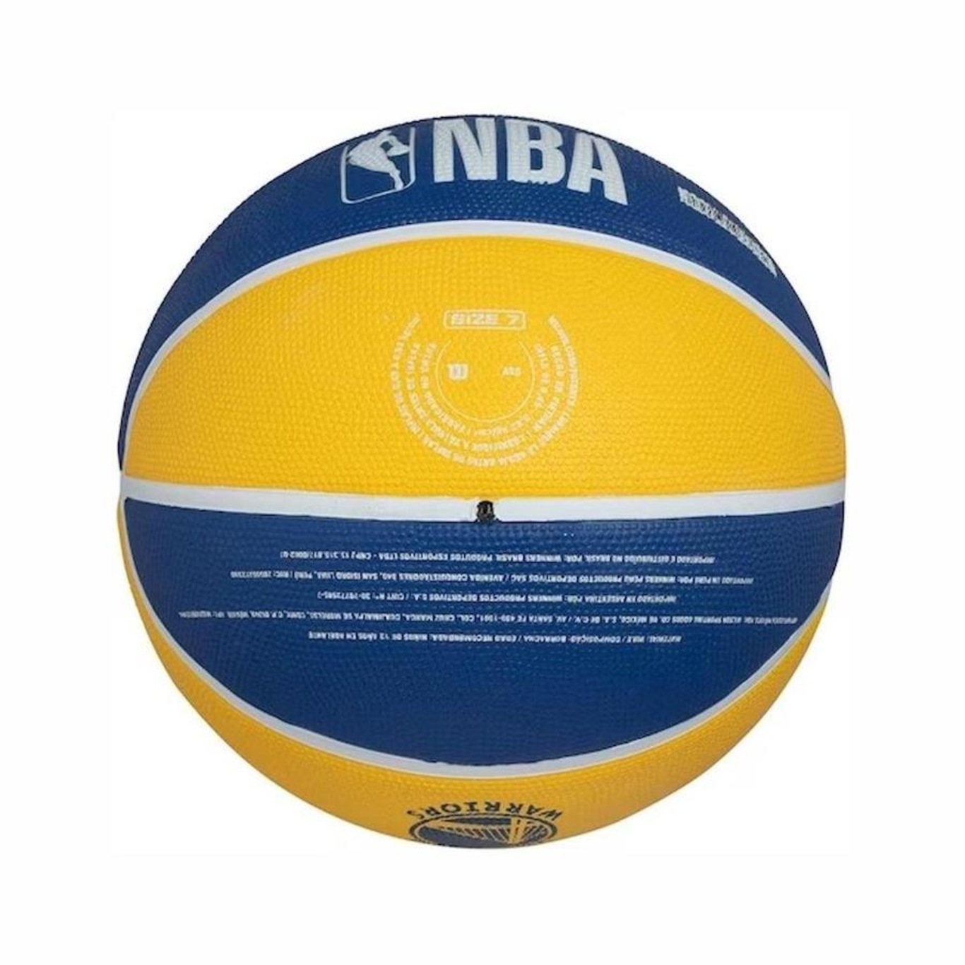 Bola Basquete Wilson Nº7 Nba Team Tribute Gs Warriors - Foto 3