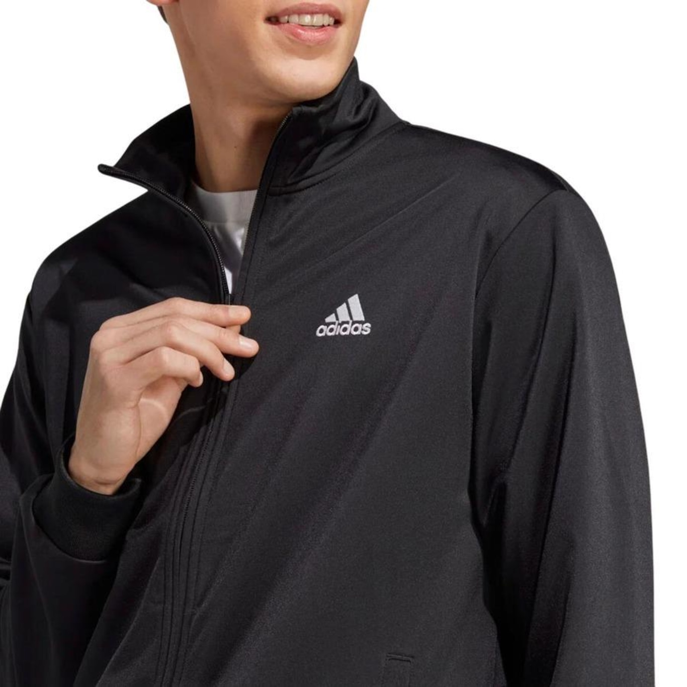 Agasalho adidas Logo Linear - Masculino - Foto 5