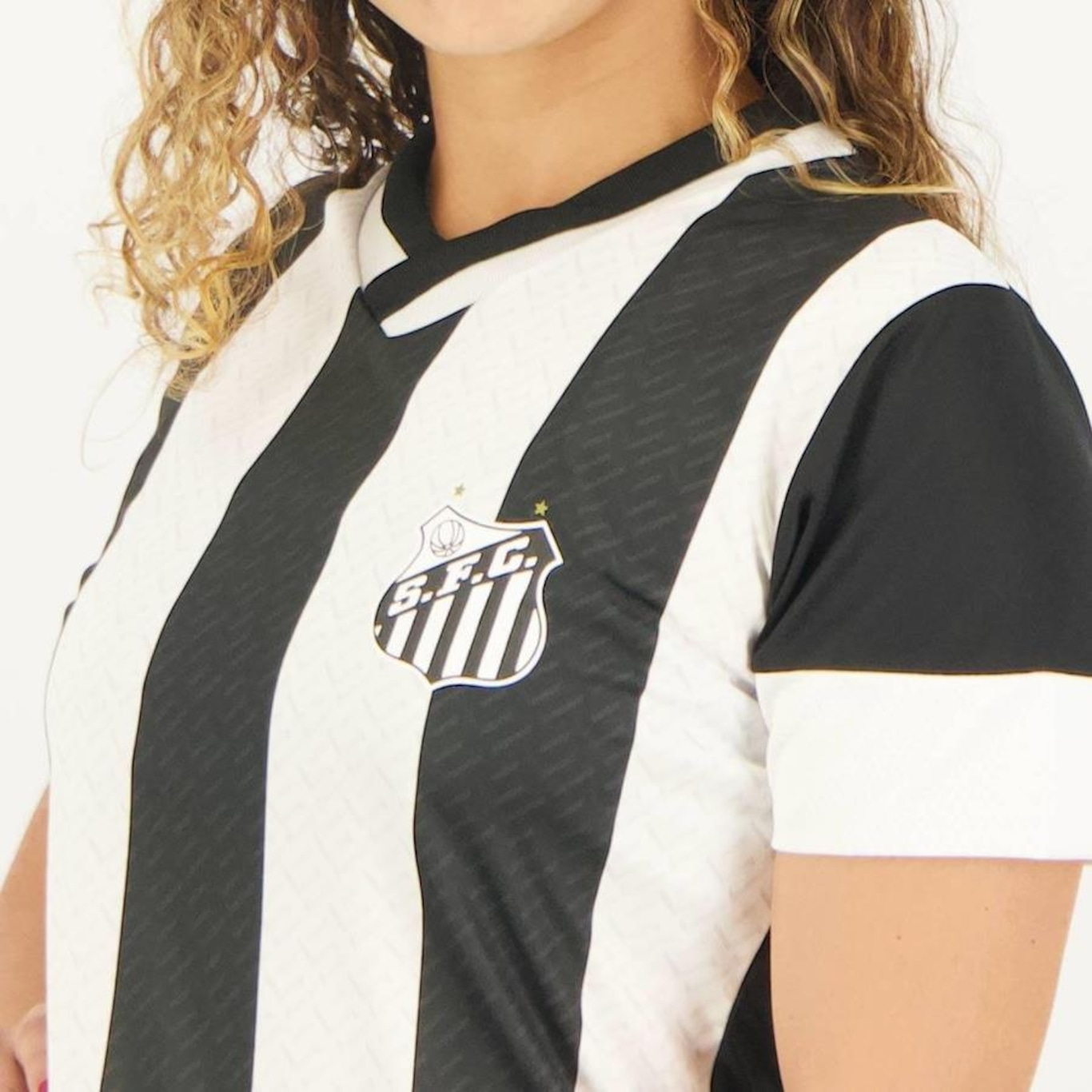 Camiseta do Santos Braziline Season - Feminina - Foto 5