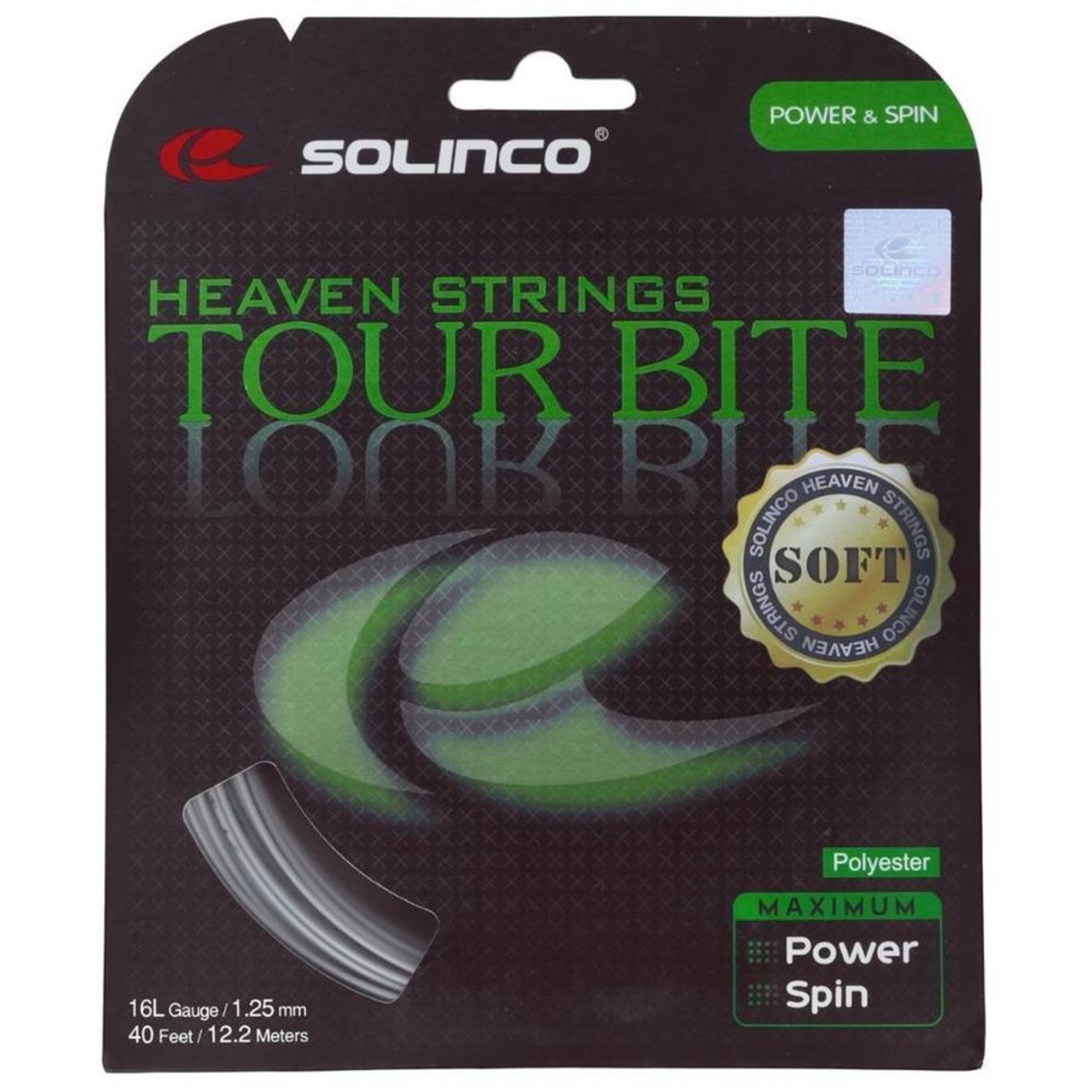 Corda Solinco Tour Bite Soft 16L 1.25Mm - Set Individual - Foto 1