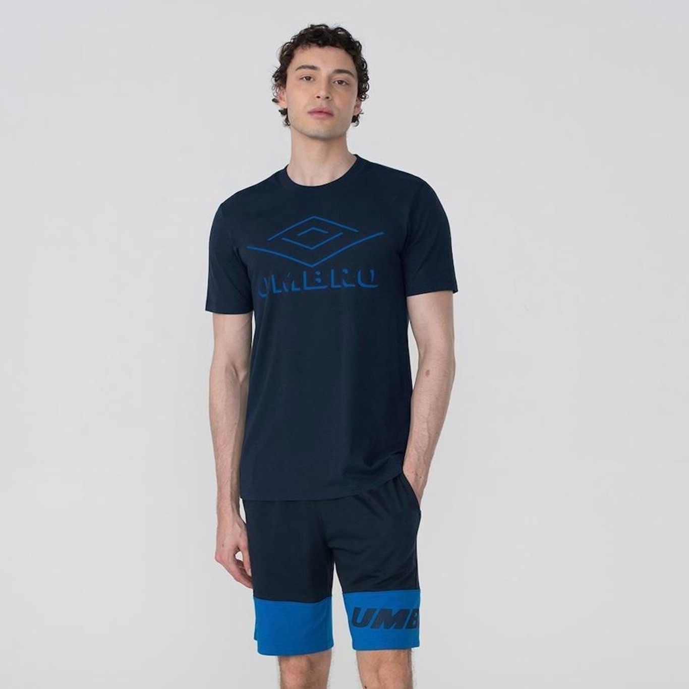 Camiseta Umbro Duo Diamond Ilusion - Masculina - Foto 3