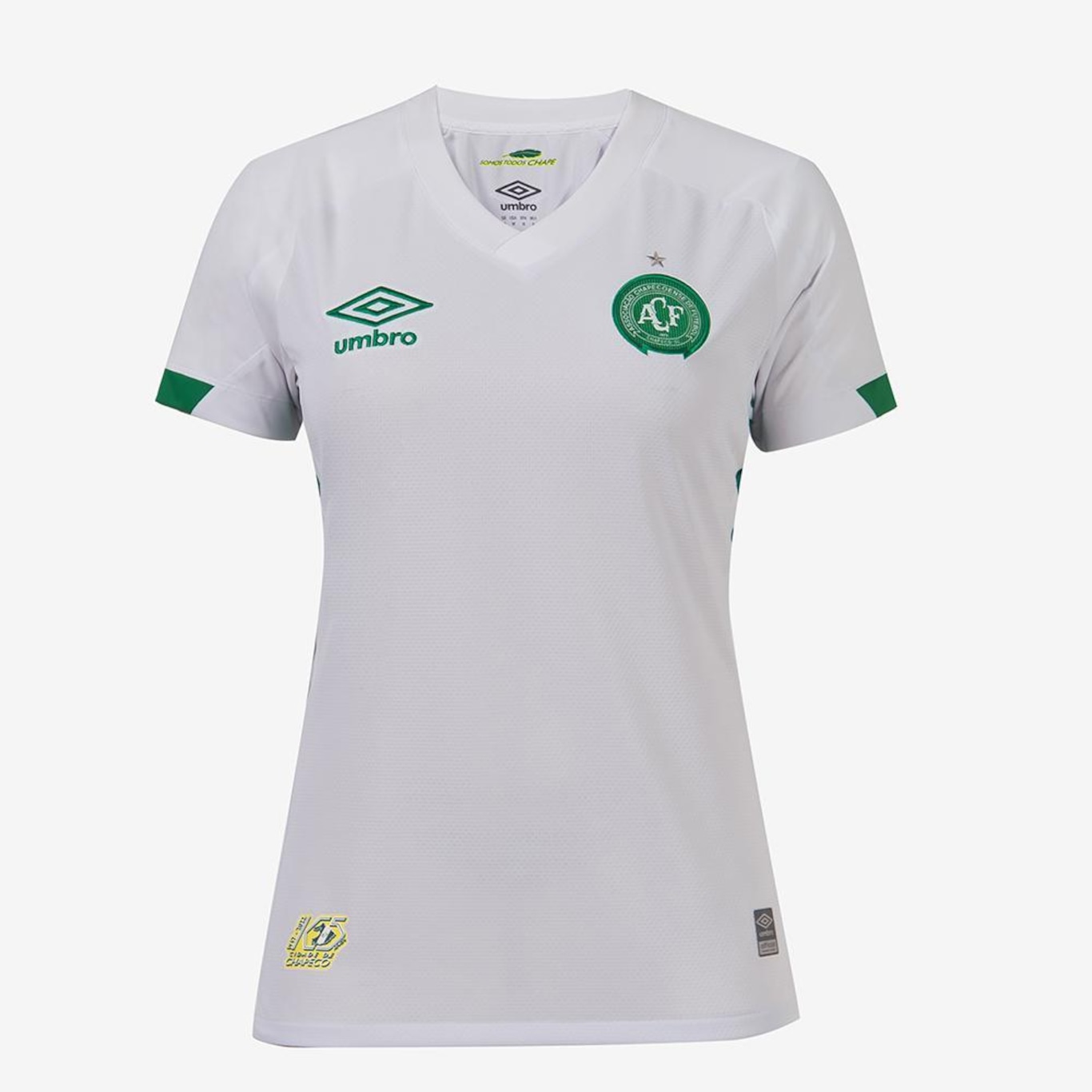 Camisa da Chapecoense Of.2 2022 Umbro - Feminina - Foto 1