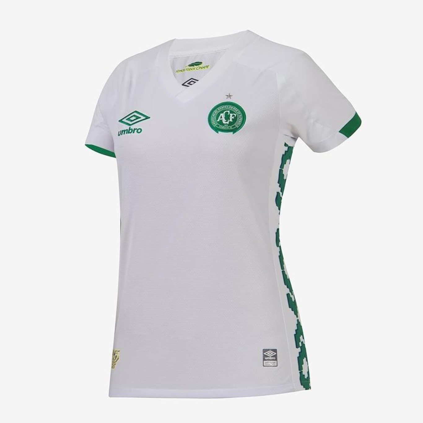 Camisa da Chapecoense Of.2 2022 Umbro - Feminina - Foto 1