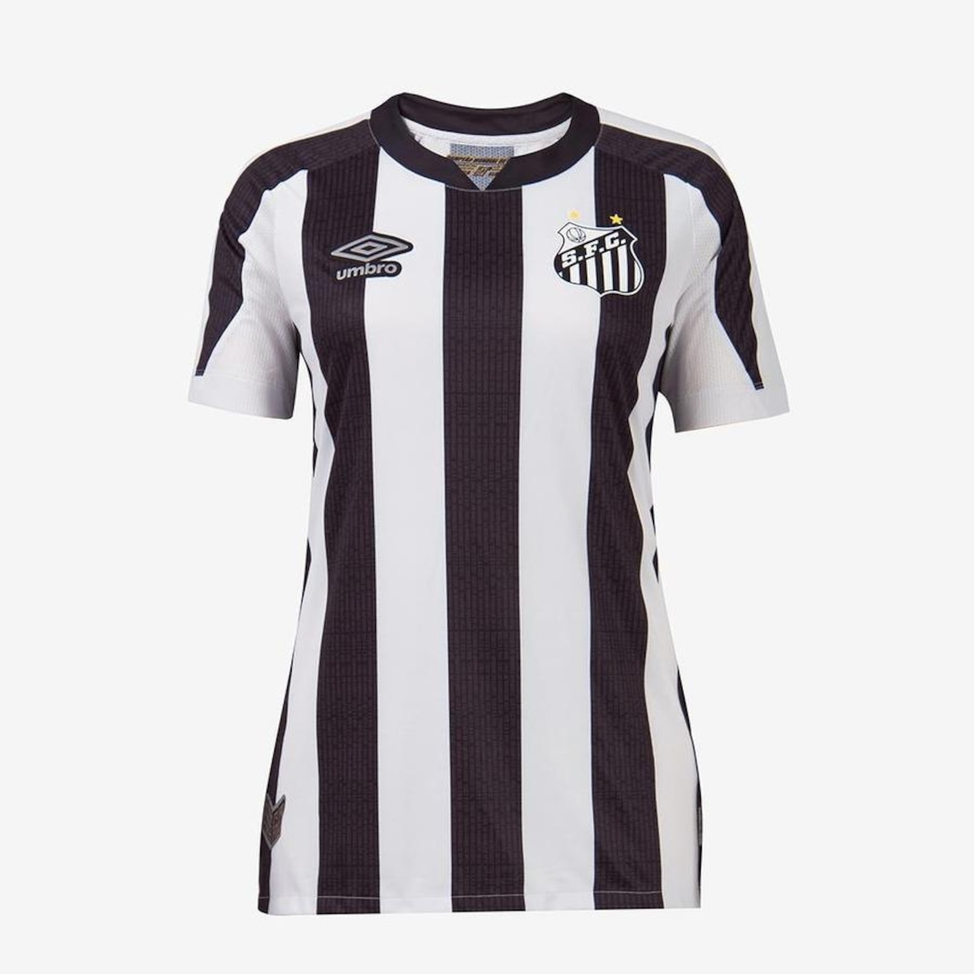 Camisa do Santos Of.2 2022 Atleta Umbro - Feminina - Foto 3