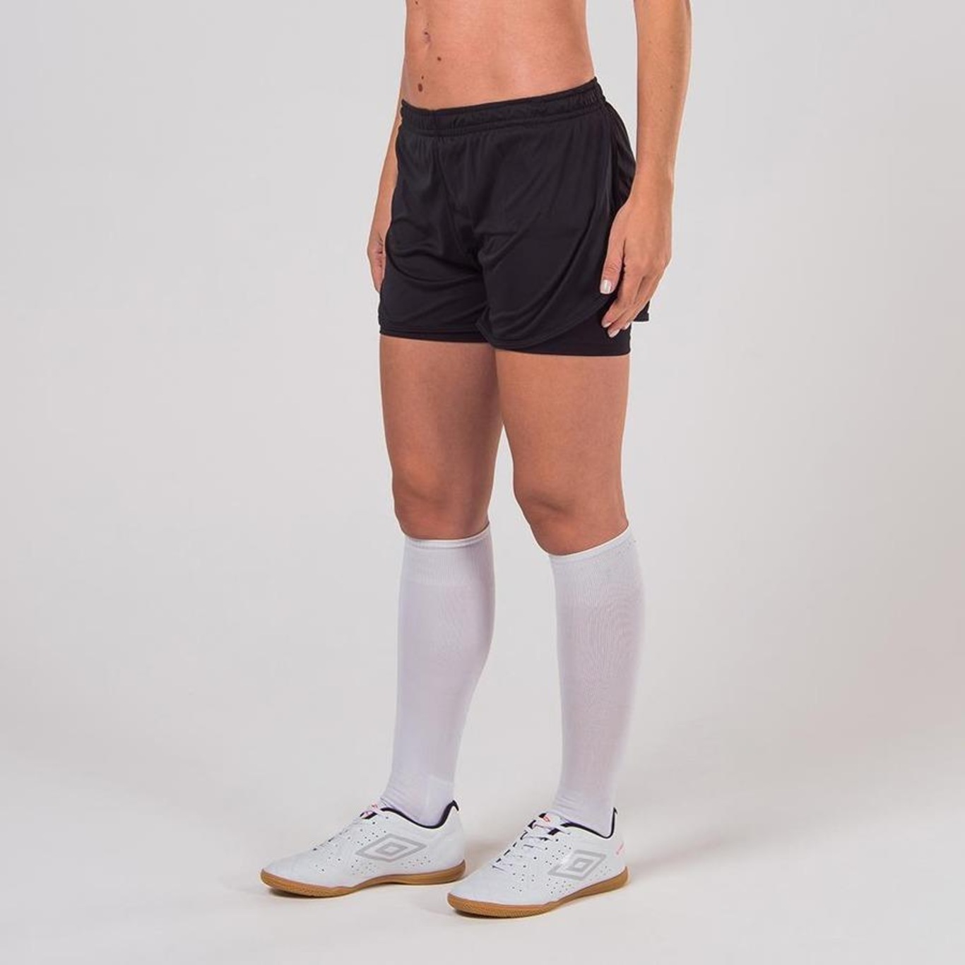 Calção Umbro Twr Double New - Feminino - Foto 4