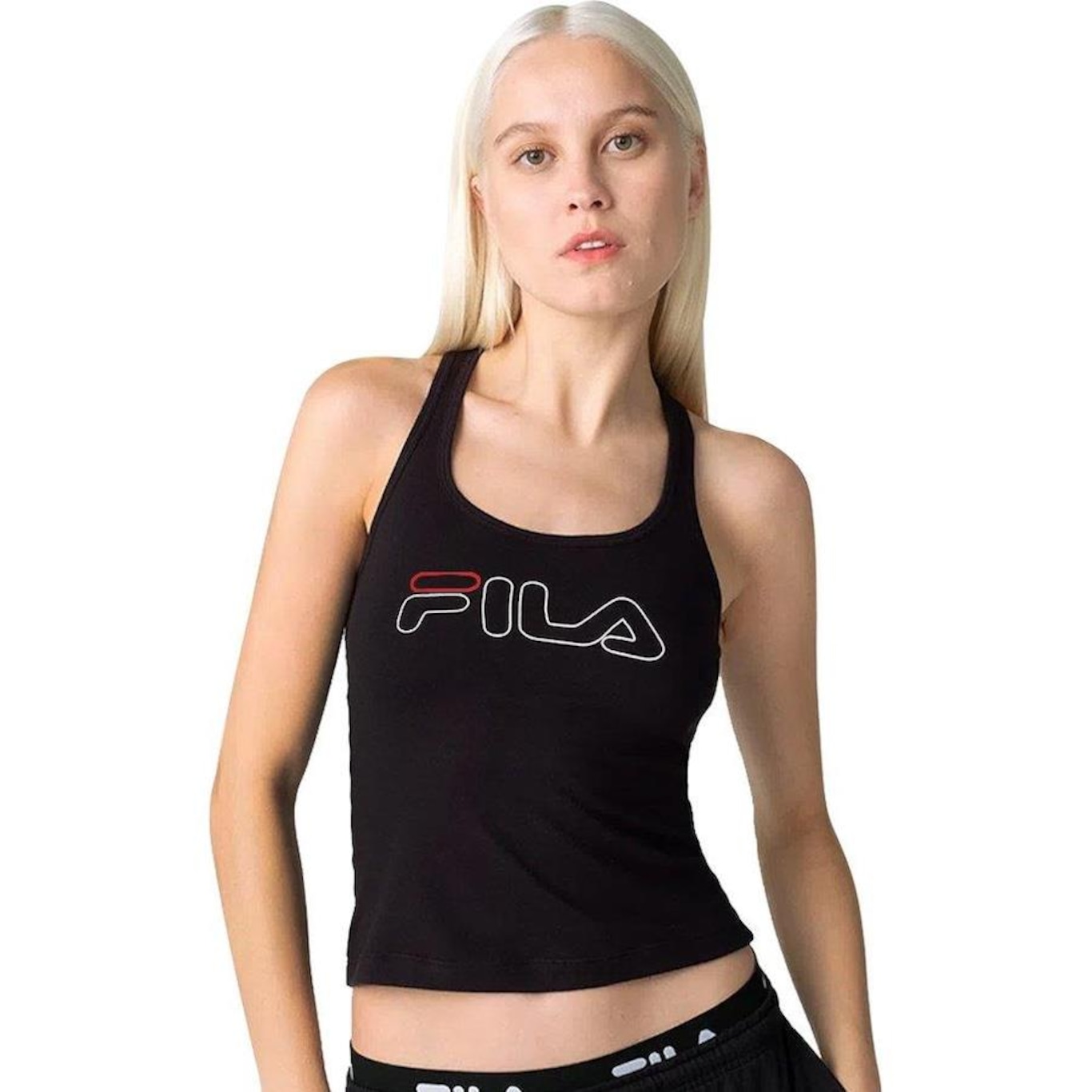 Camiseta Regata Fila Comfort Basic - Feminina - Foto 1