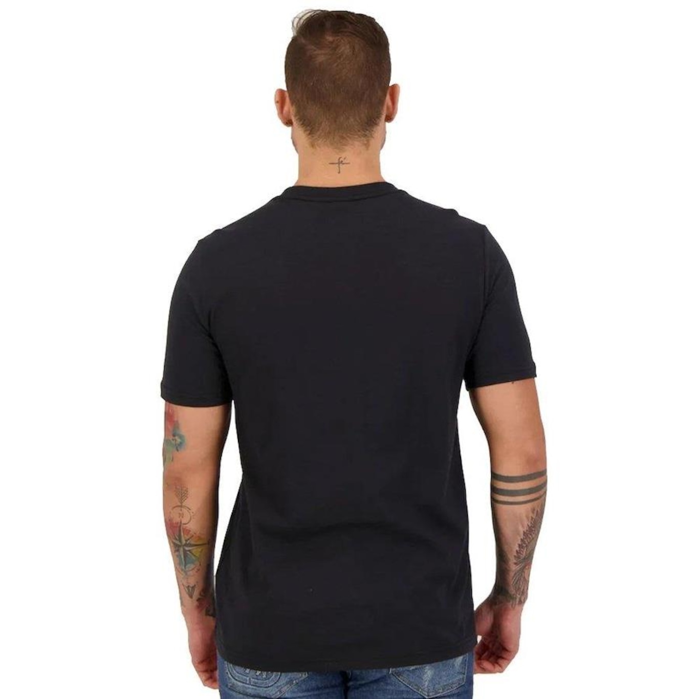 Camiseta Fila Letter Outline - Masculina - Foto 4