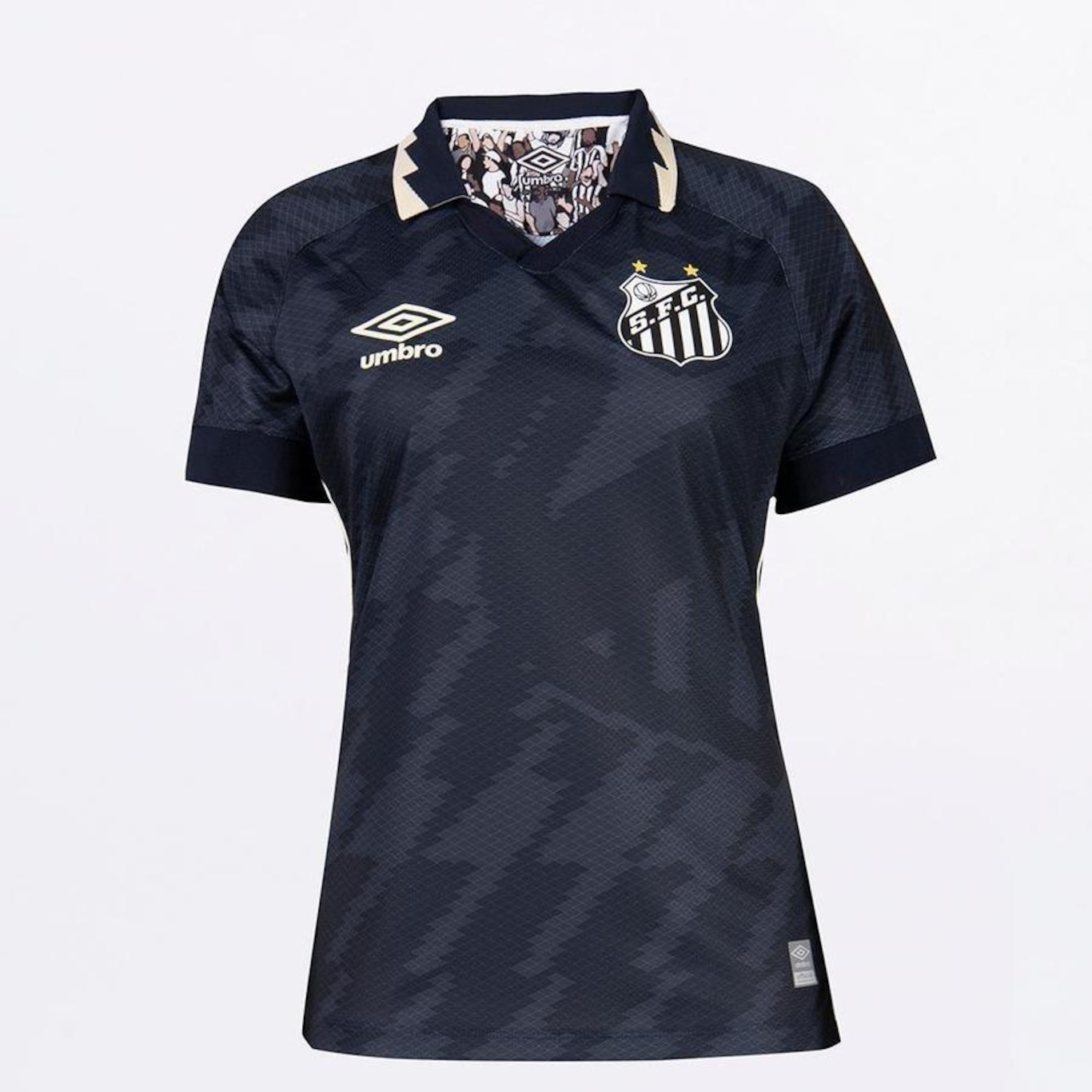 Camisa do Santos Of.3 2021 Atleta S/N Umbro - Feminina em Promoção