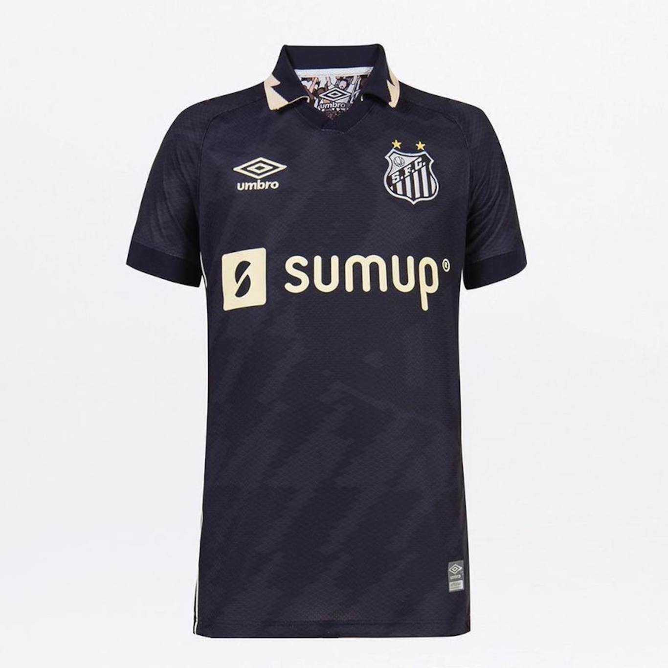 Camisa do Santos Of.3 2021 Umbro - Infantil - Foto 1