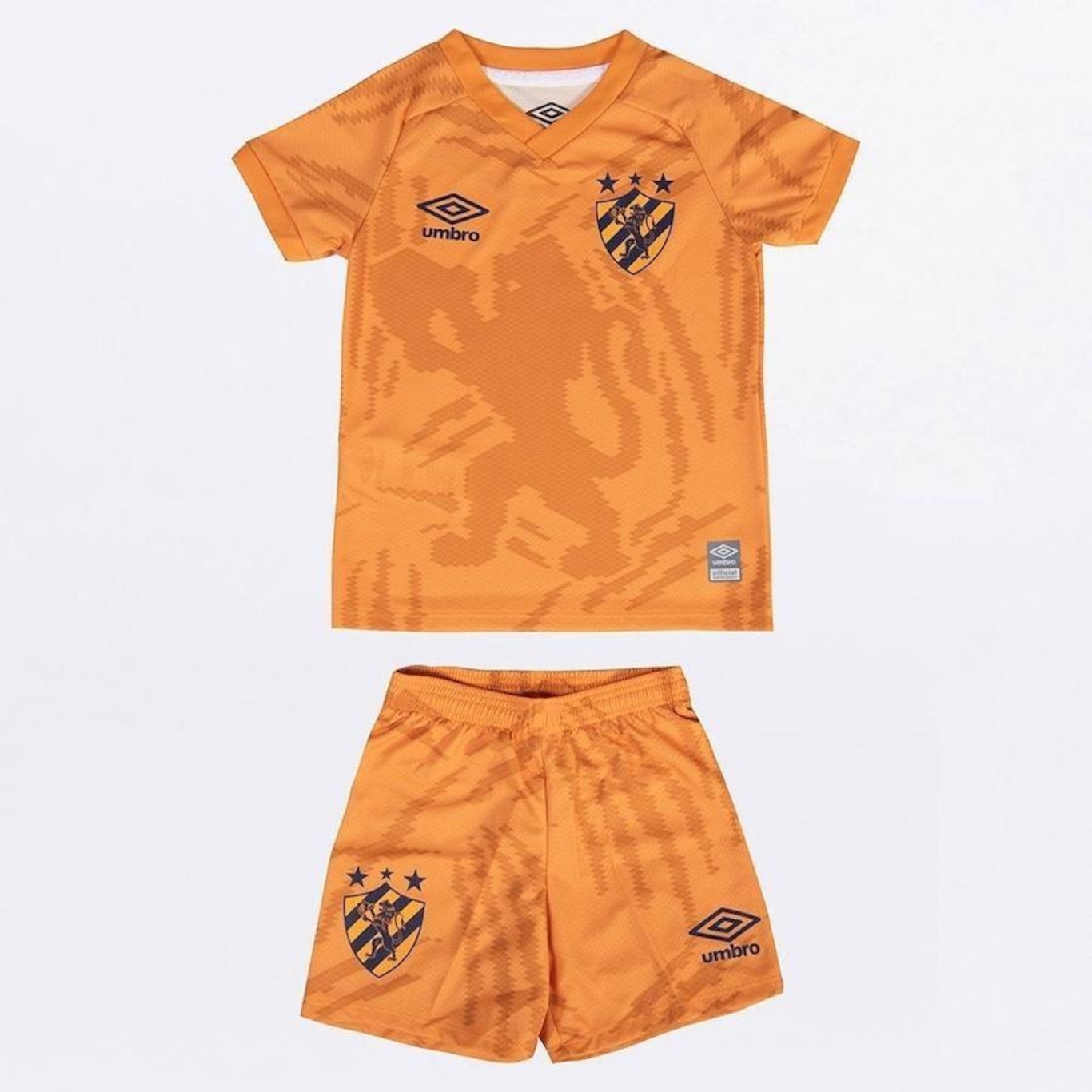 Kit Clube Umbro Sport Oficial 3 2021: Camisa + Calção - Infantil - Foto 1