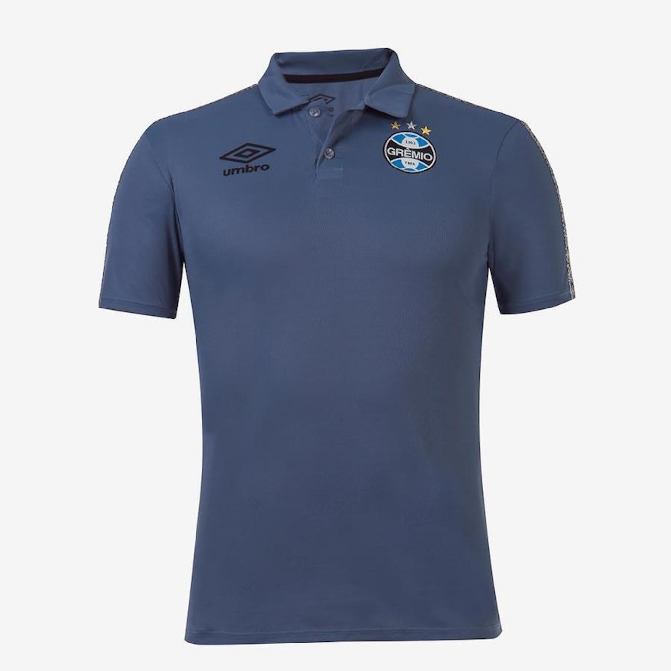 Camisa Polo do Grêmio Viagem 2021 Umbro - Masculina - Foto 1