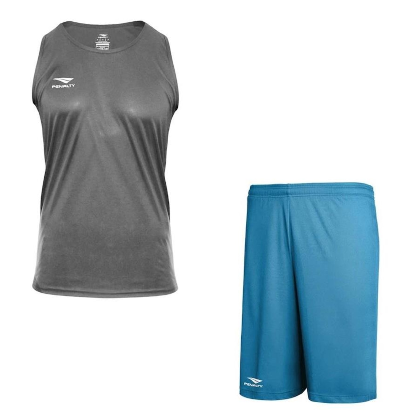 Kit Camiseta Regata Penalty X + Calção Penalty X - Masculino - Foto 1