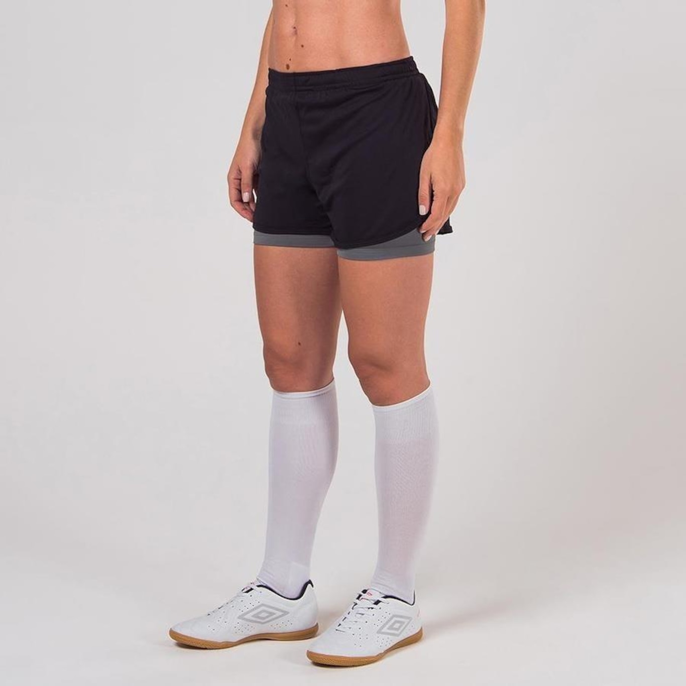 Calção Umbro Twr Double New - Feminino - Foto 3