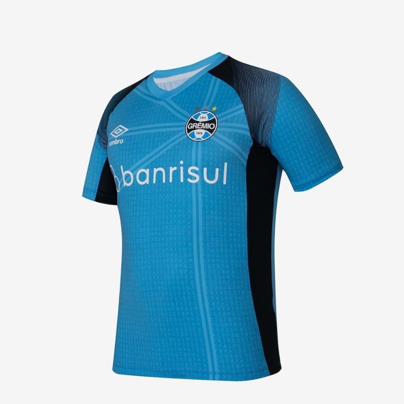 Camisa do Grêmio Aquecimento 2023 Umbro - Masculina - Foto 2