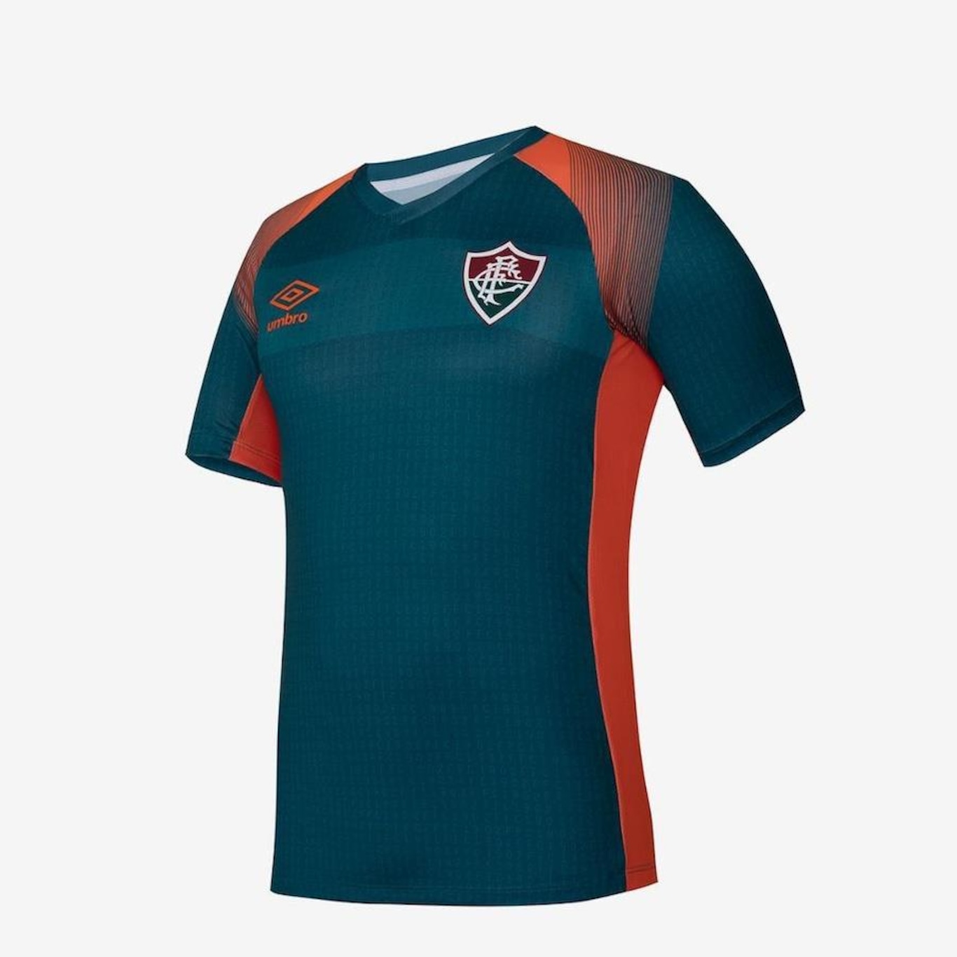 Camisa do Fluminense Aquecimento 2023 Umbro - Masculina - Foto 2