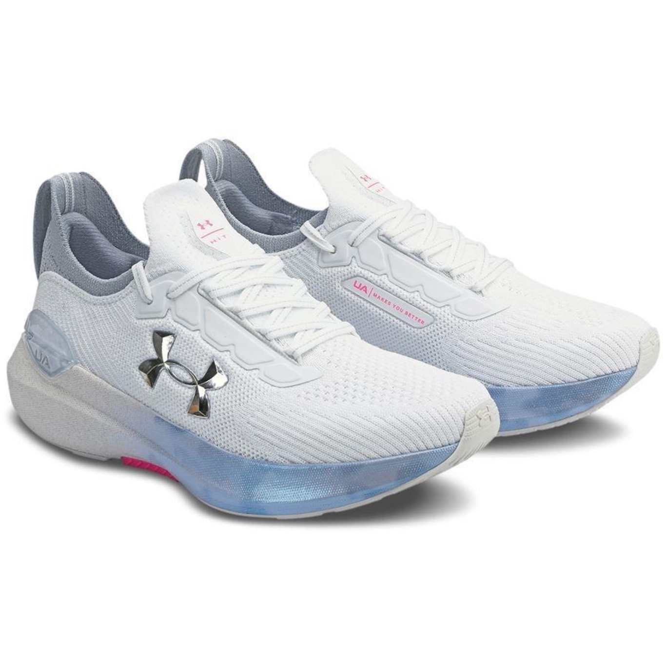 Tênis Under Armour Charged Hit - Feminino - Foto 3