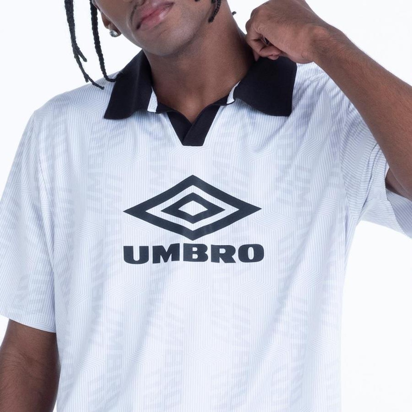 Camisa Pólo Umbro Football Personality - Masculina - Foto 3