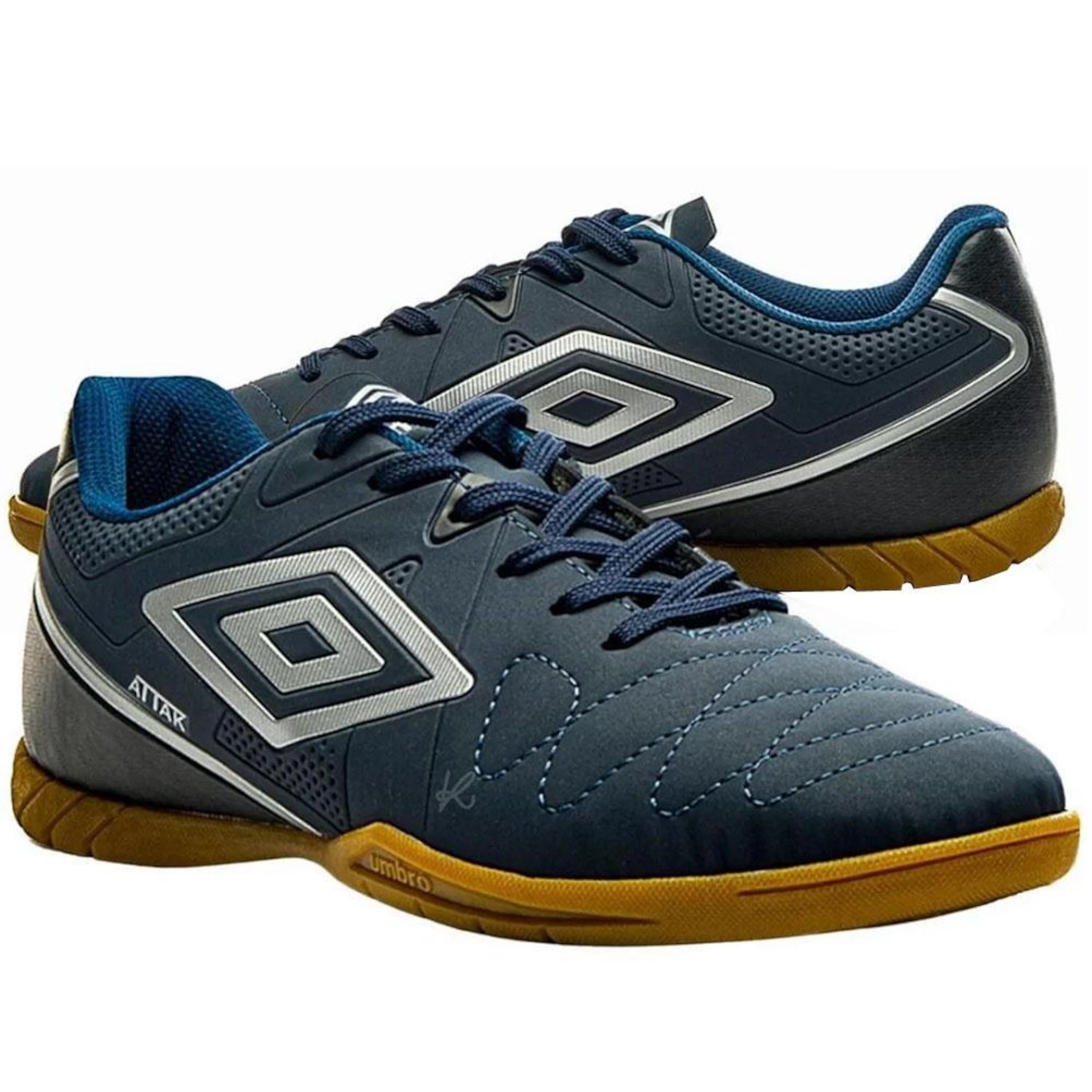 Chuteira de Futsal Umbro Indoor Attak Eternal - Adulto - Foto 3