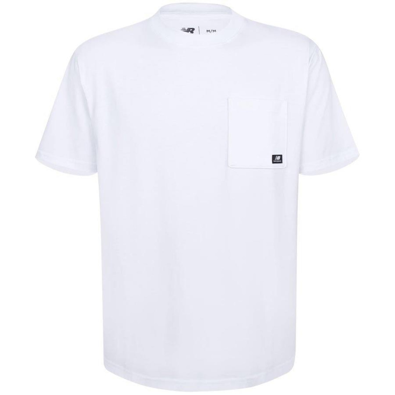 Camiseta New Balance Essentials Com Bolso - Masculina - Foto 1