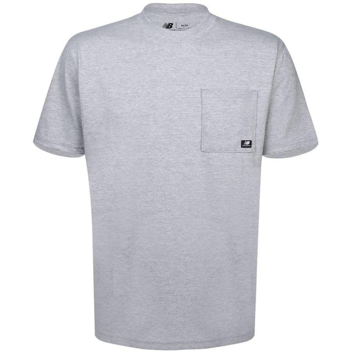 Camiseta New Balance Essentials Com Bolso - Masculina - Foto 1