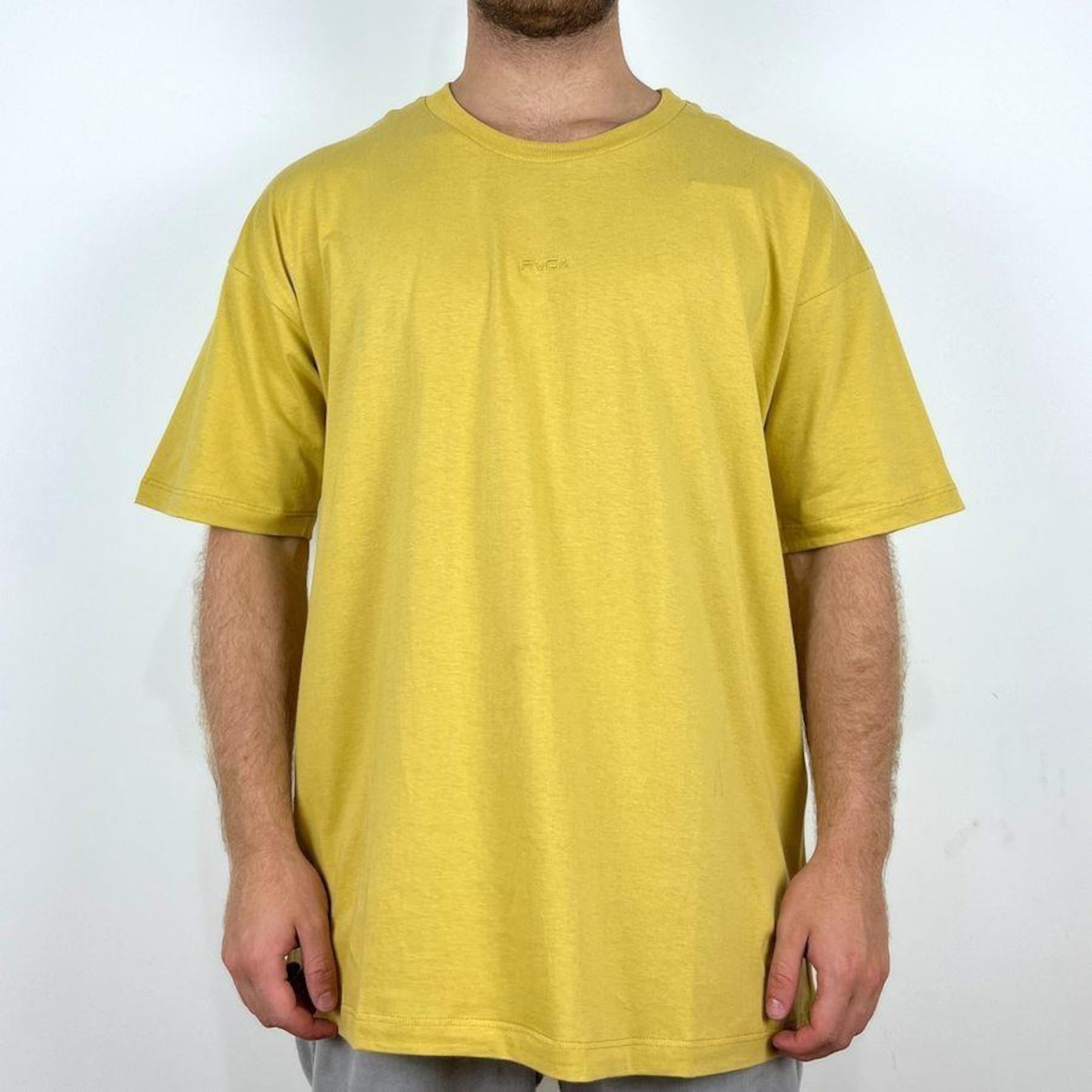 Camiseta Rvca Small - Masculina - Foto 1