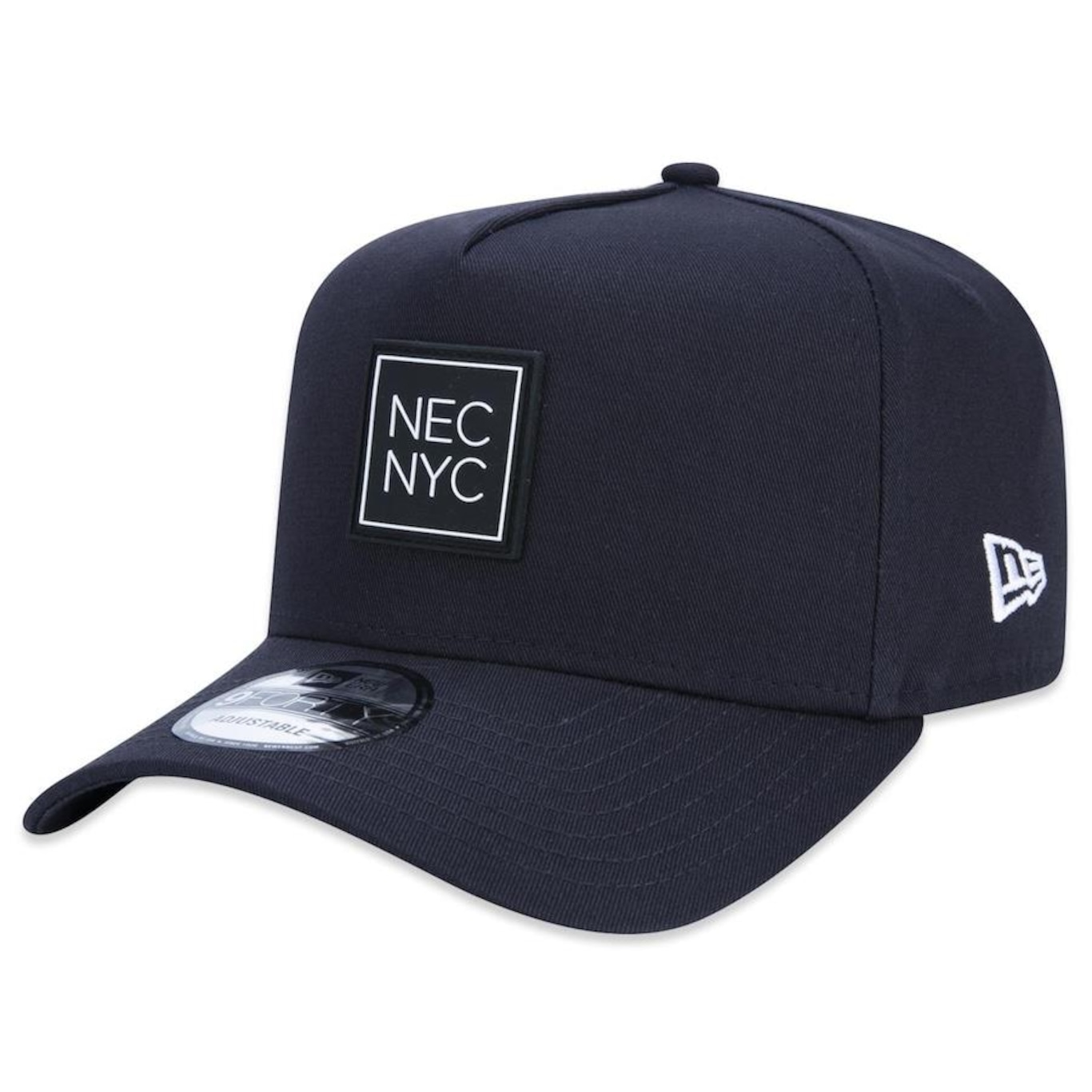 Boné Aba Curva New Era 9Forty A-Frame - Snapback - Masculino - Foto 1