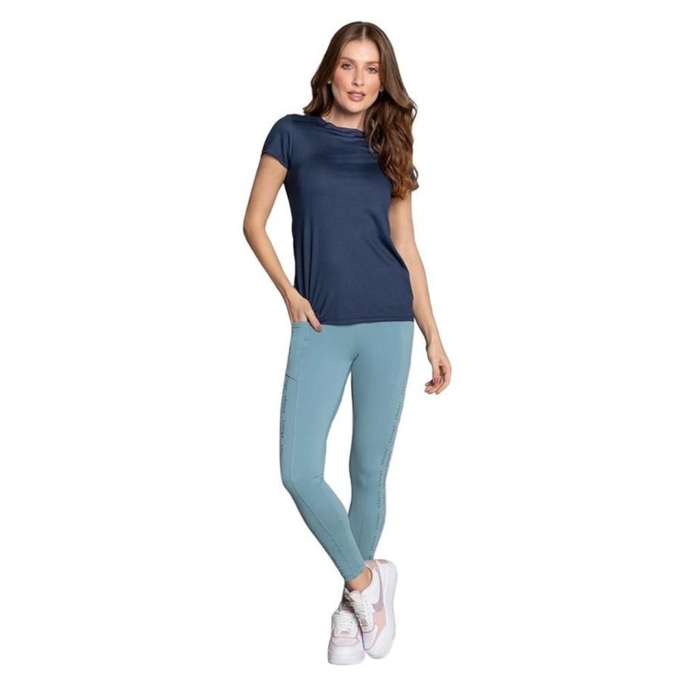 Camiseta Trinys Essential Fluidity F-15177 Feminina - Foto 3