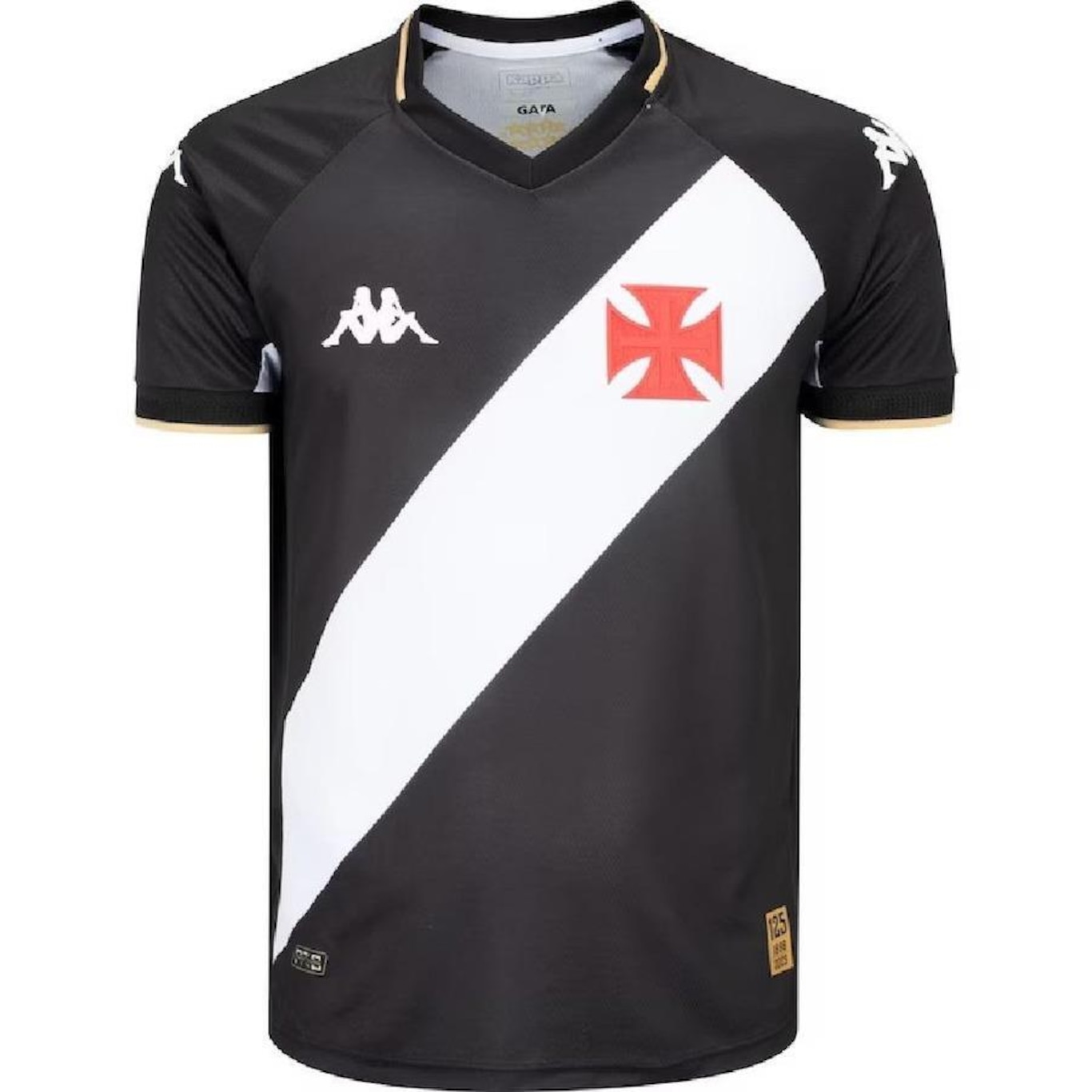 Camisa do Vasco Kombat Home Player 23 Kappa - Masculina - Foto 1