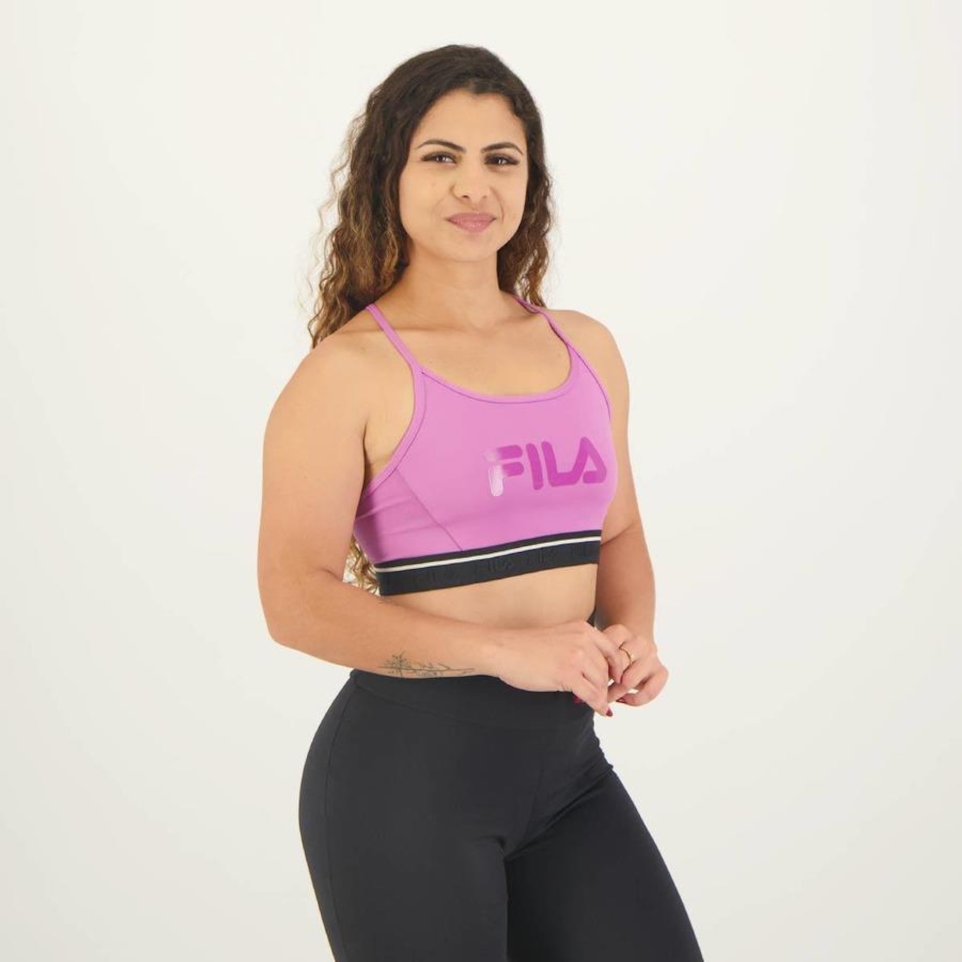 Top Fitness Fila Train Elastic II - Adulto - Foto 4