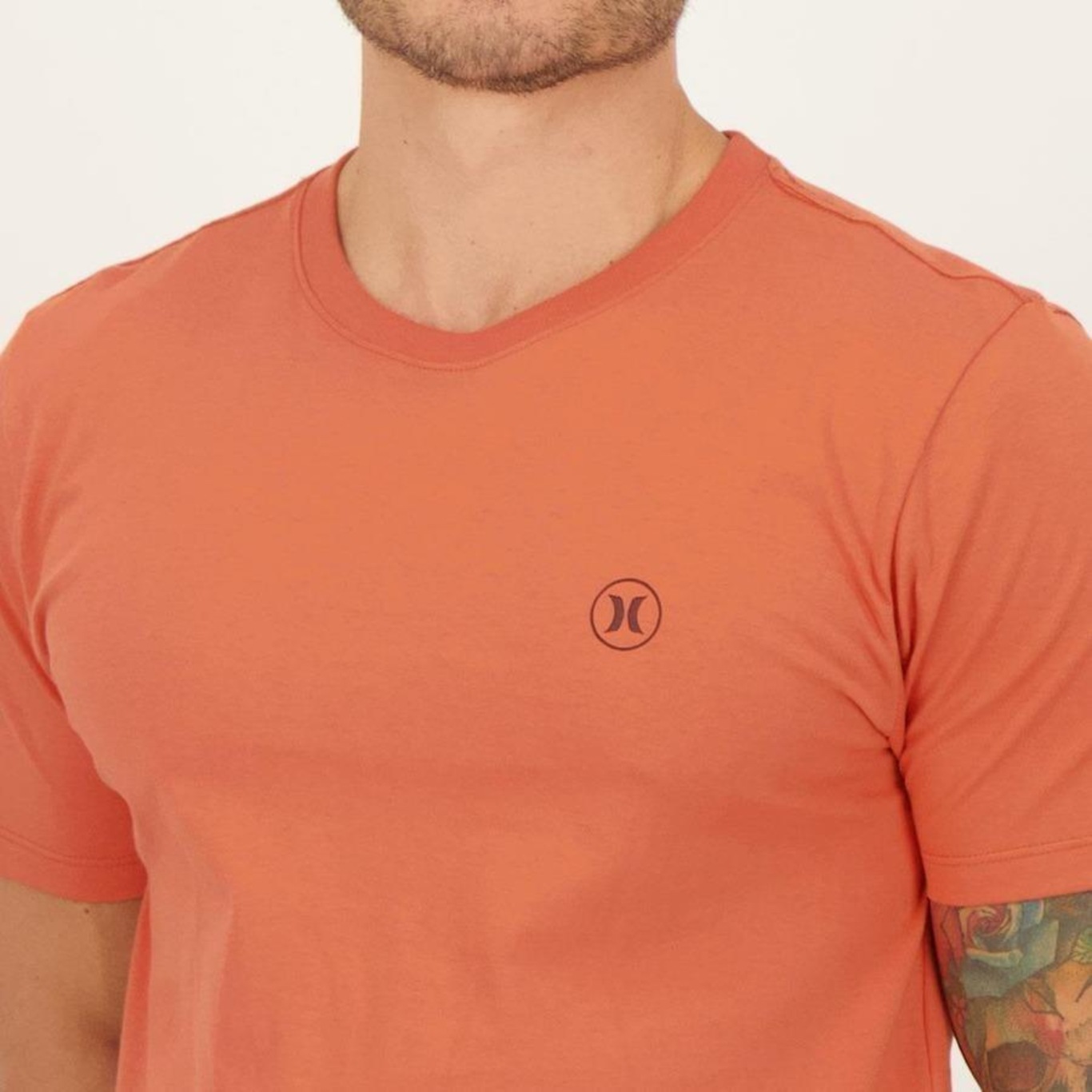 Camiseta Hurley Mini Icon Logo - Masculina - Foto 4