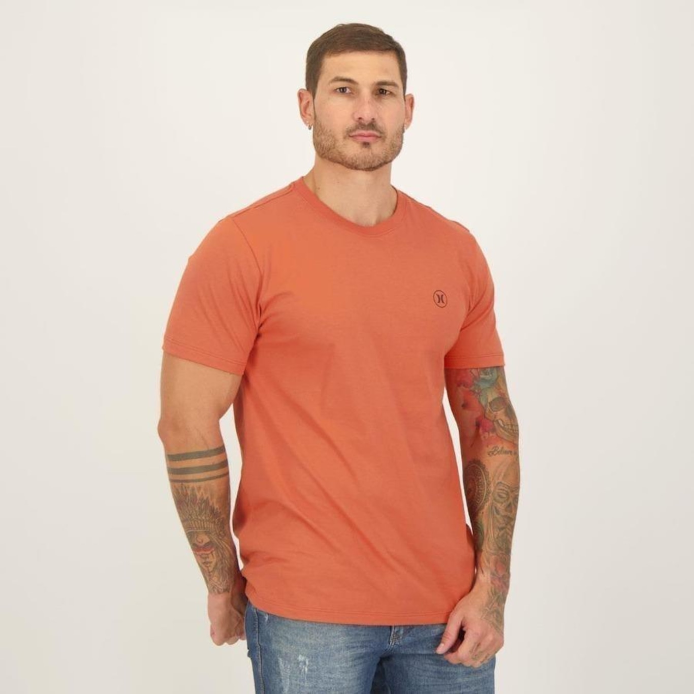 Camiseta Hurley Mini Icon Logo - Masculina - Foto 5