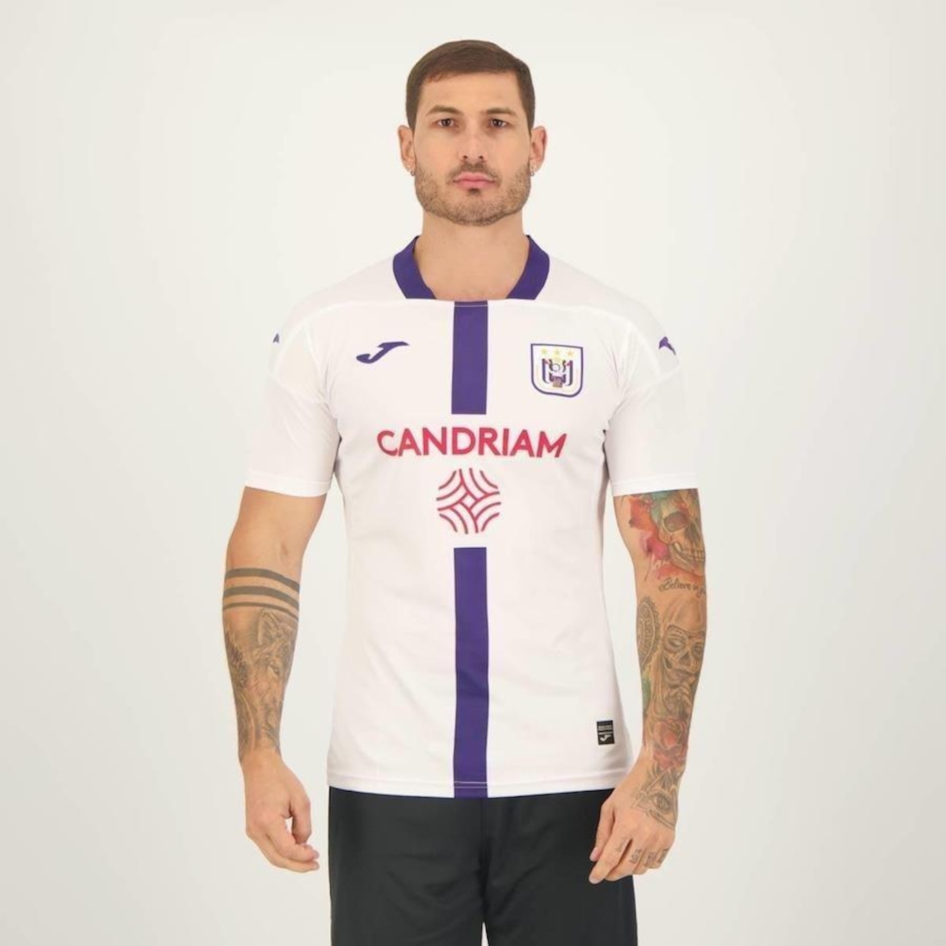 Camisa Anderlecht Away 2024 Joma - Masculina - Foto 1