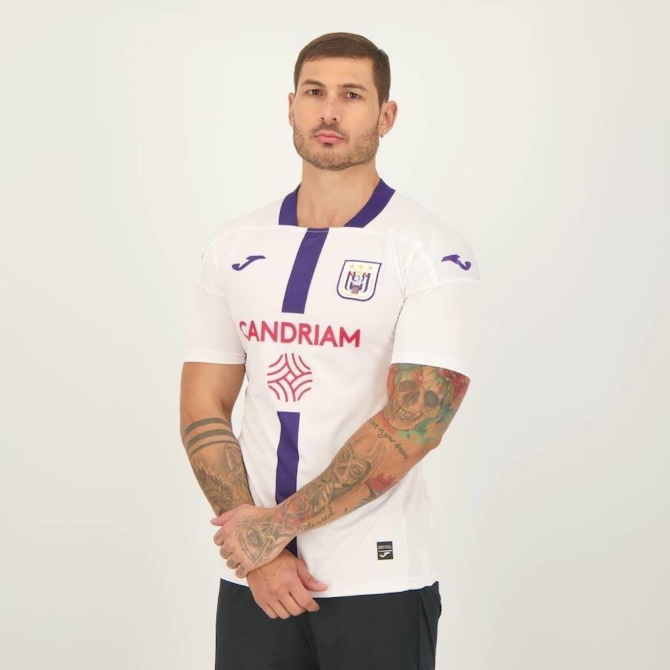 Camisa Anderlecht Away 2024 Joma - Masculina - Foto 2