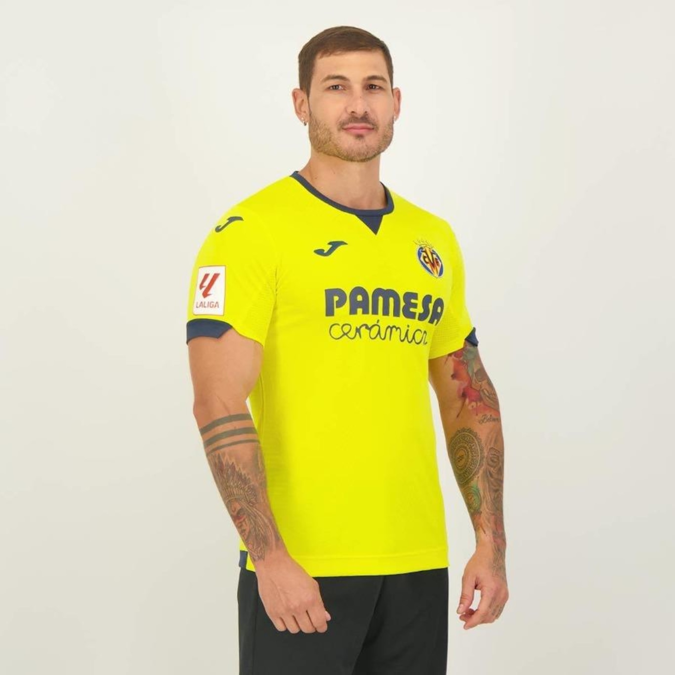 Camisa do Villarreal Home 2024 Joma - Masculina - Foto 2