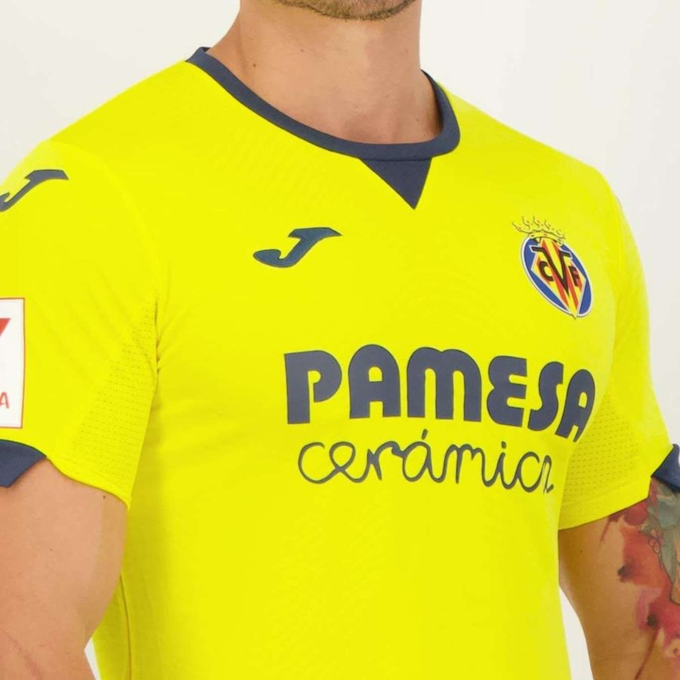 Camisa do Villarreal Home 2024 Joma - Masculina - Foto 4